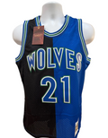 (Men's Medium) Kevin Garnett Mitchell & Ness Split Jersey