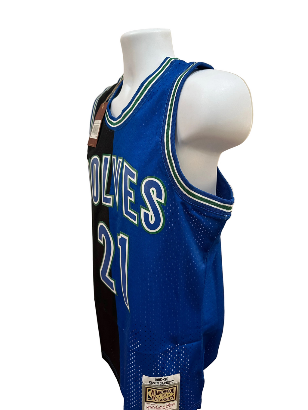 (Men's Medium) Kevin Garnett Mitchell & Ness Split Jersey