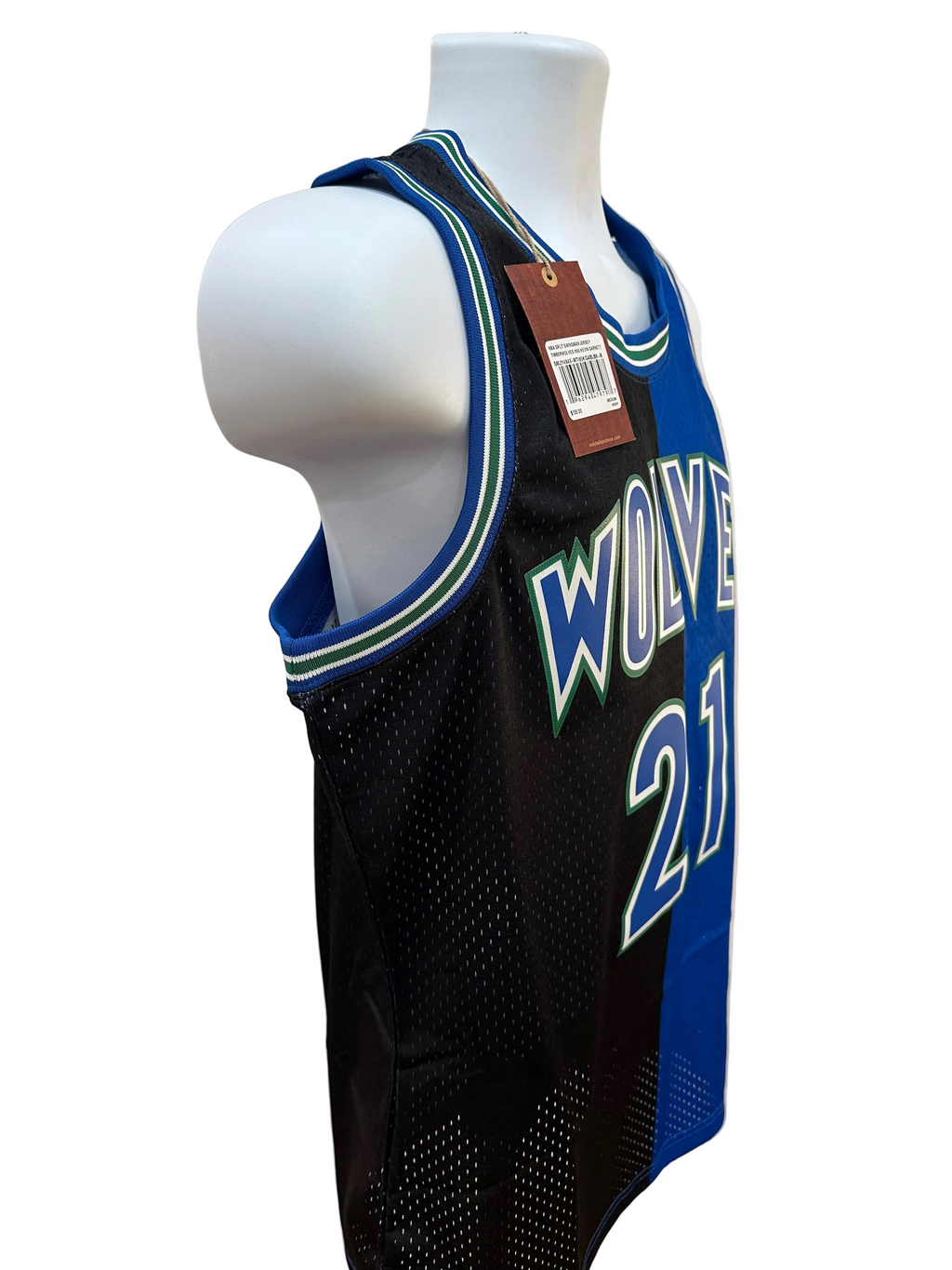 (Men's Medium) Kevin Garnett Mitchell & Ness Split Jersey