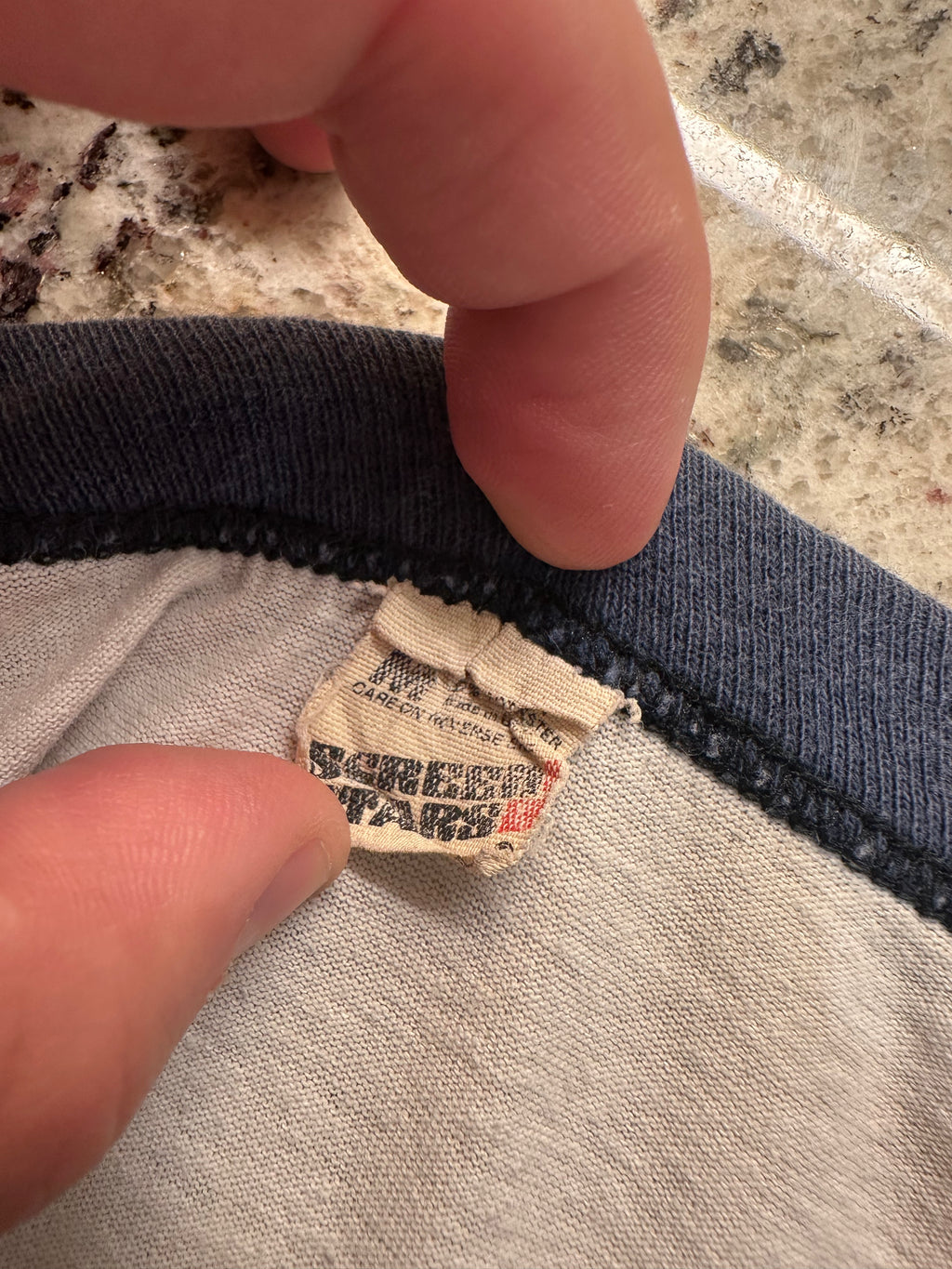 (Men's Medium) 90s US Navy Ship Ringer