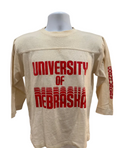 (Men's Small) 1980 University of Nebraska 3/4 Sleeve