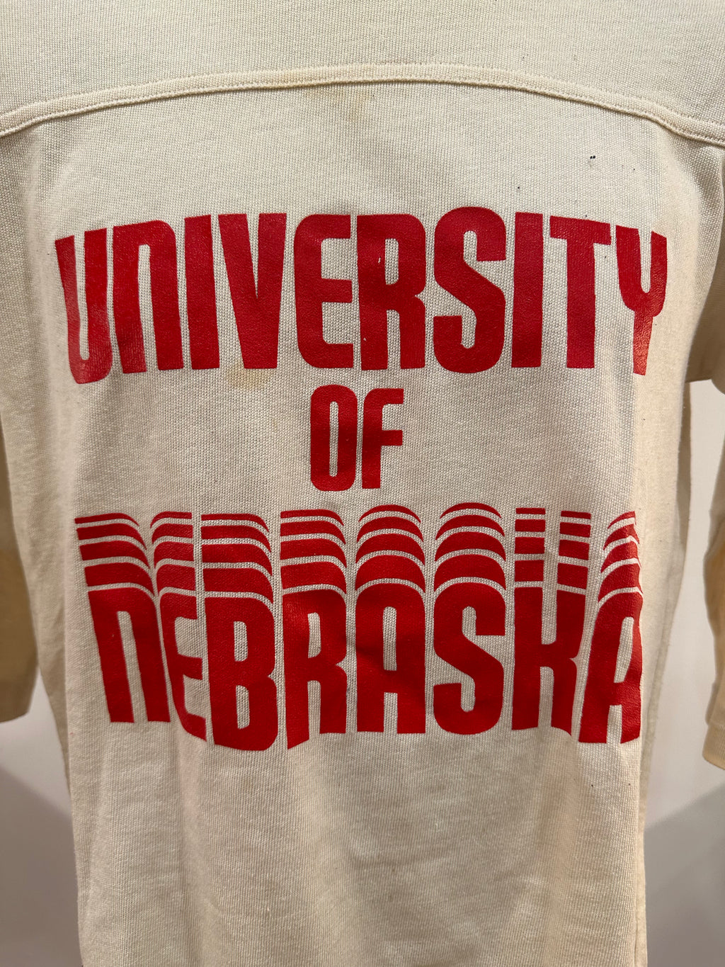 (Men's Small) 1980 University of Nebraska 3/4 Sleeve