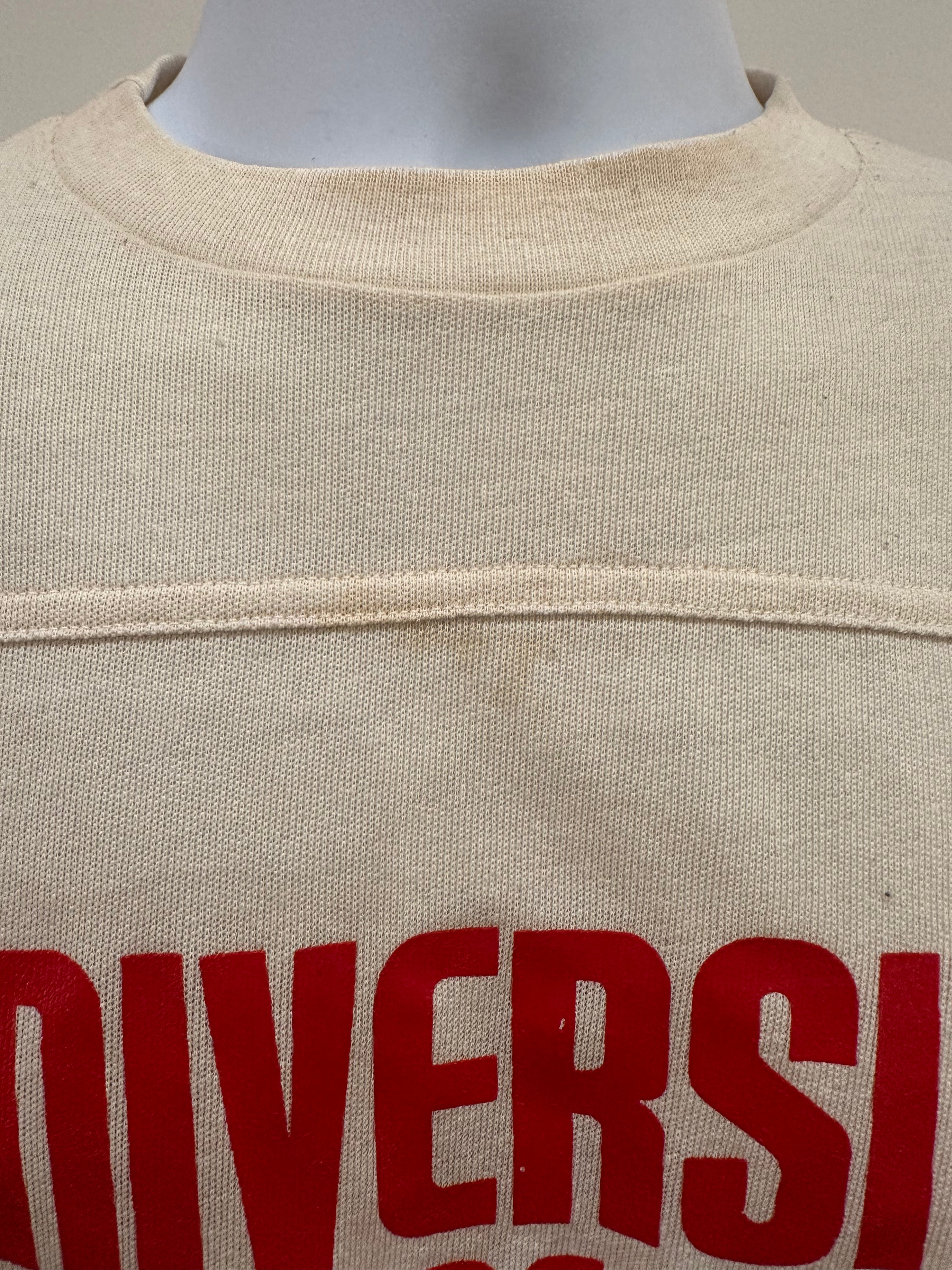 (Men's Small) 1980 University of Nebraska 3/4 Sleeve