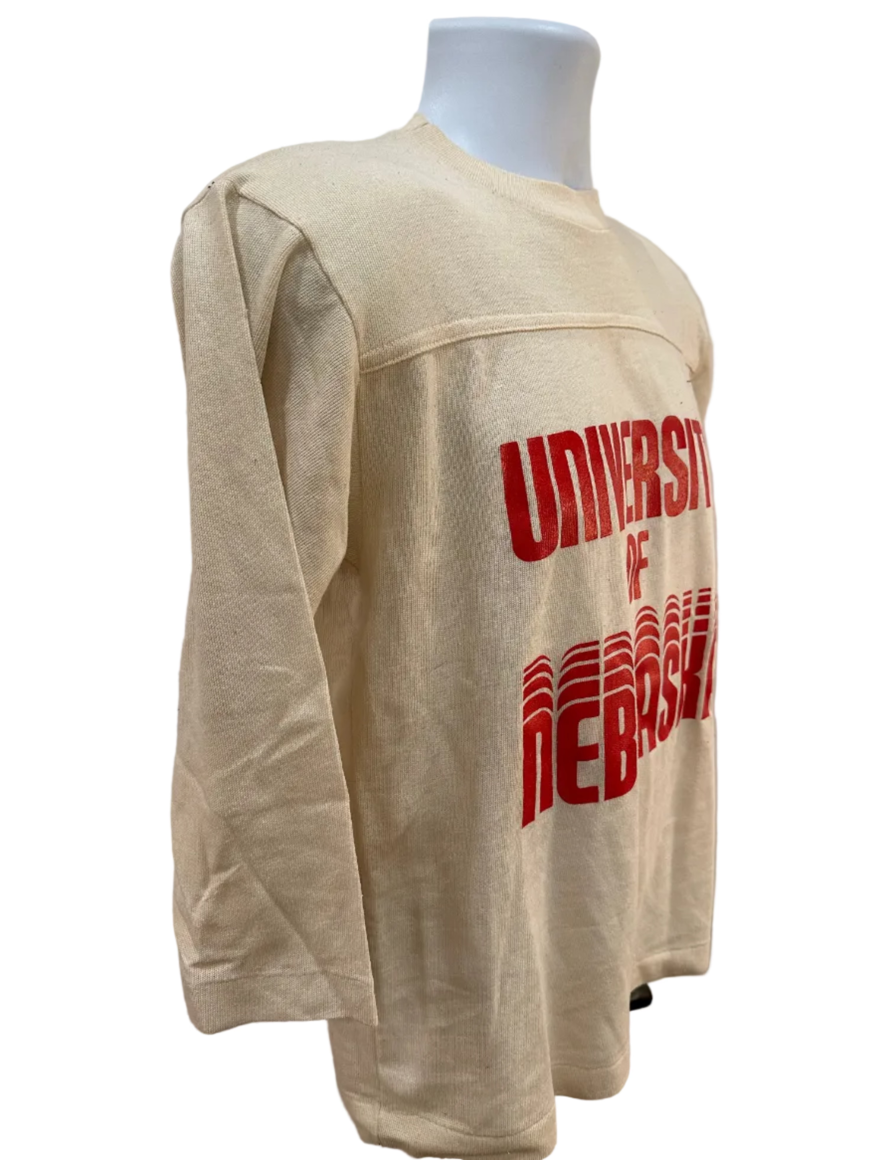 (Men's Small) 1980 University of Nebraska 3/4 Sleeve