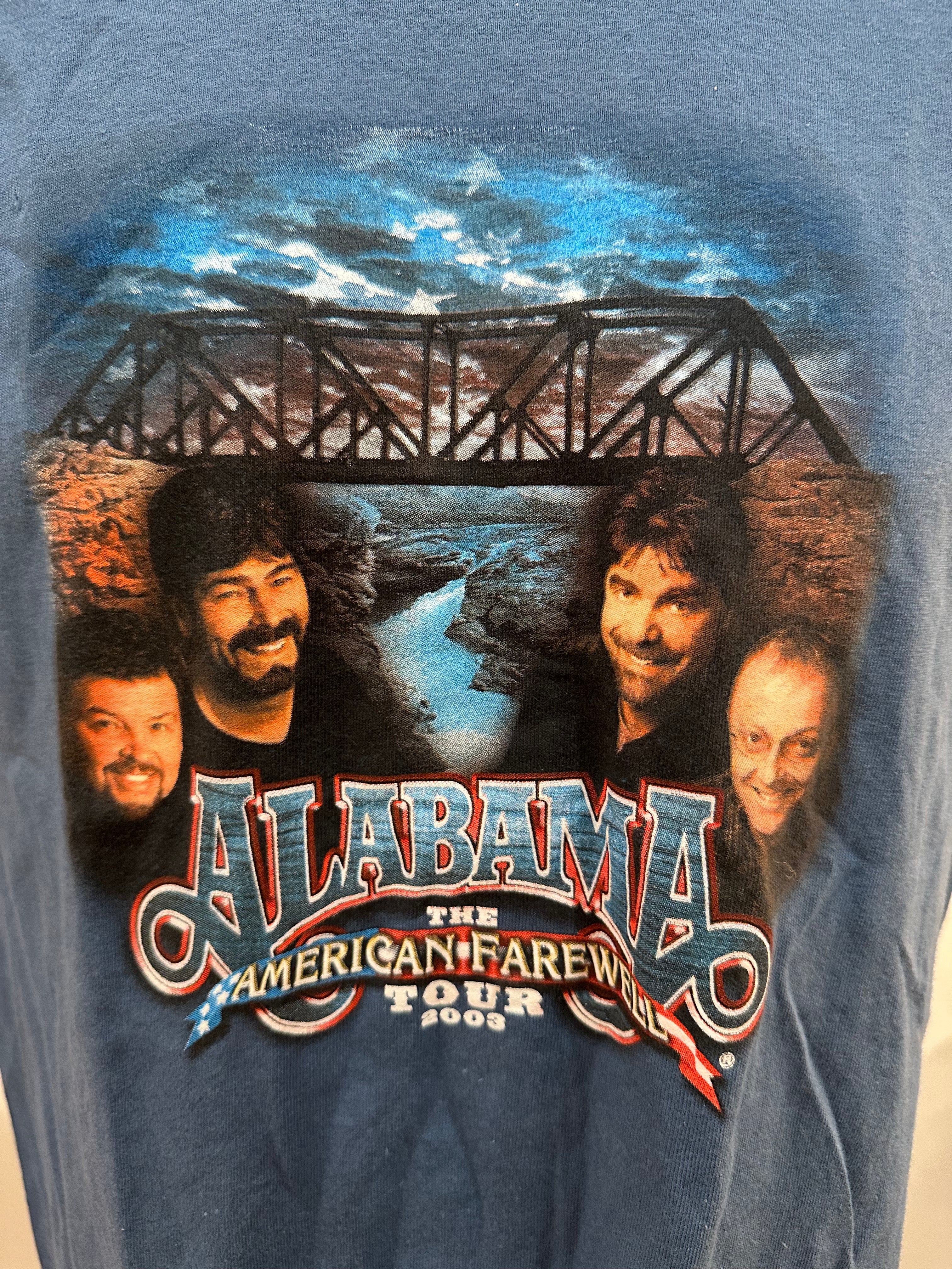(Kids Large) 2003 Alabama Farewell Tour Short Sleeve