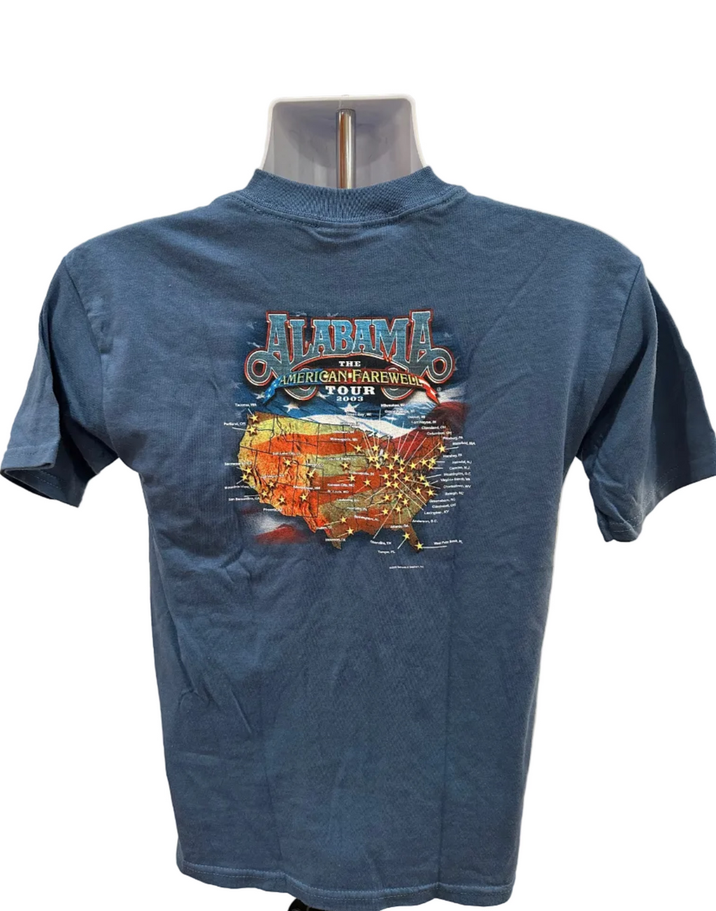 (Kids Large) 2003 Alabama Farewell Tour Short Sleeve