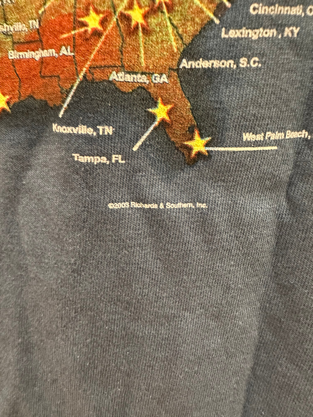(Kids Large) 2003 Alabama Farewell Tour Short Sleeve