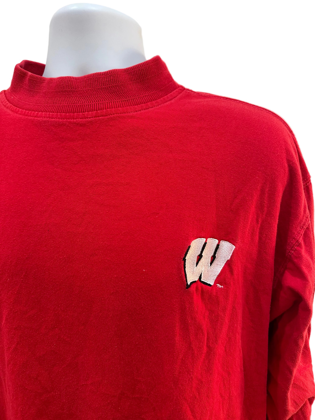 (Men's Large) 90s Wisconsin Badgers Starter Mockneck