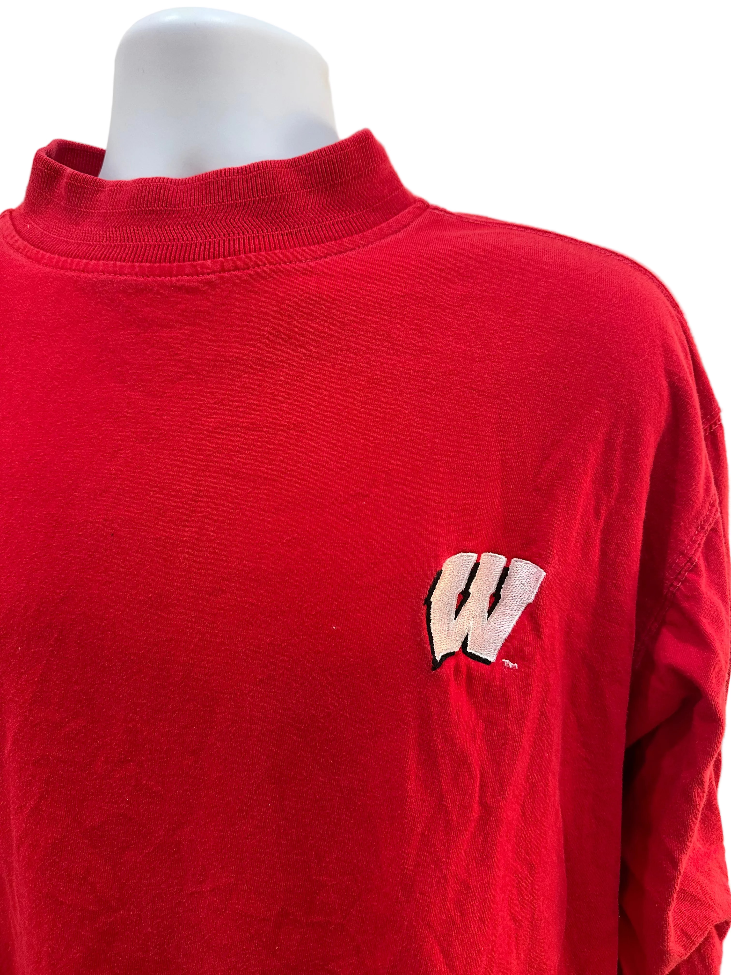 (Men's Large) 90s Wisconsin Badgers Starter Mockneck