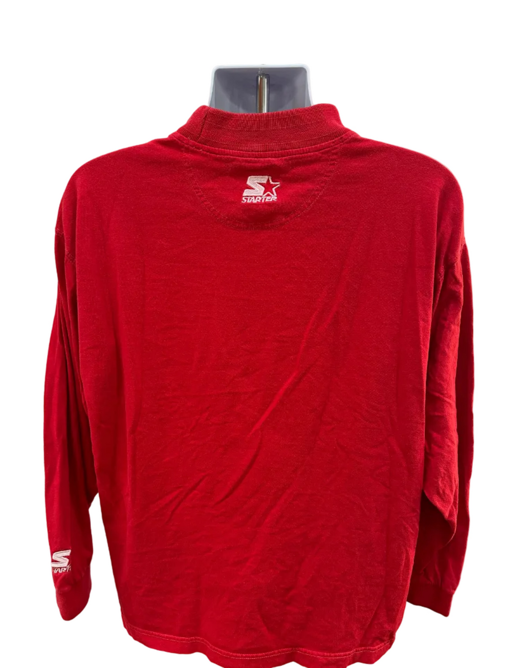 (Men's Large) 90s Wisconsin Badgers Starter Mockneck