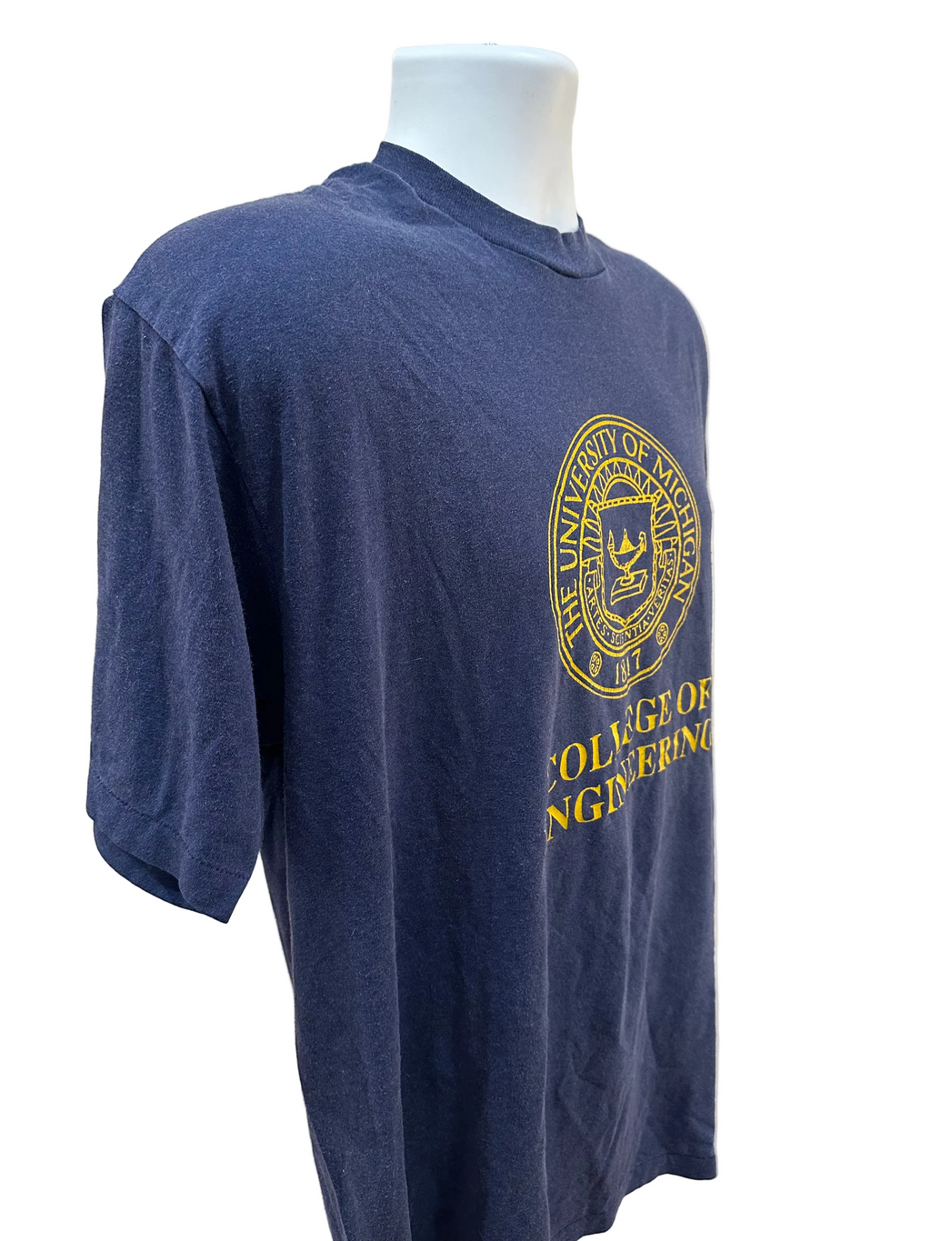 (Men's XL) 90s University of Michigan Engineering Short Sleeve