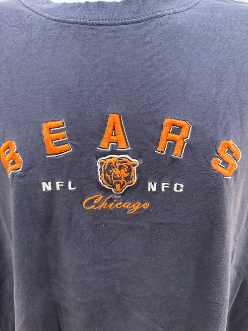 (Men's 2X) 2000s Chicago Bears Spell-out Short Sleeve