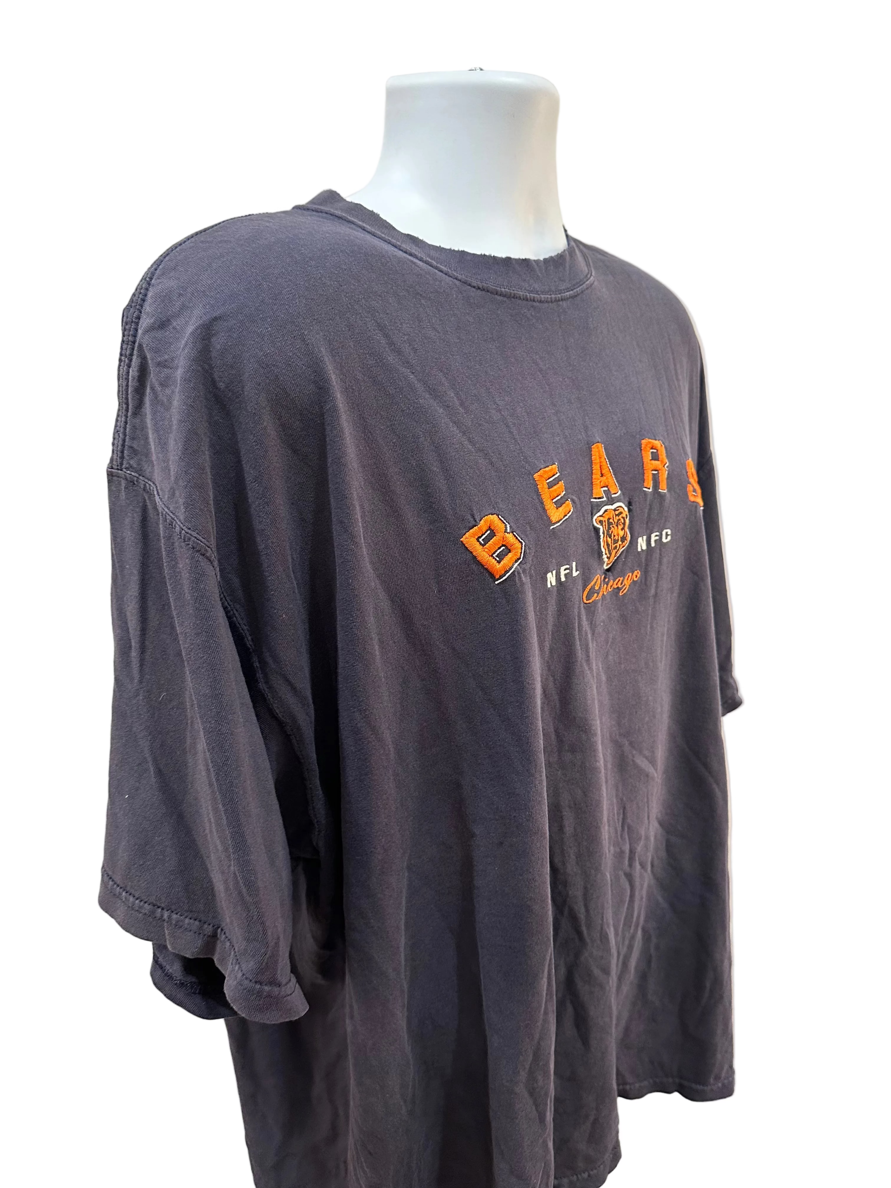 (Men's 2X) 2000s Chicago Bears Spell-out Short Sleeve