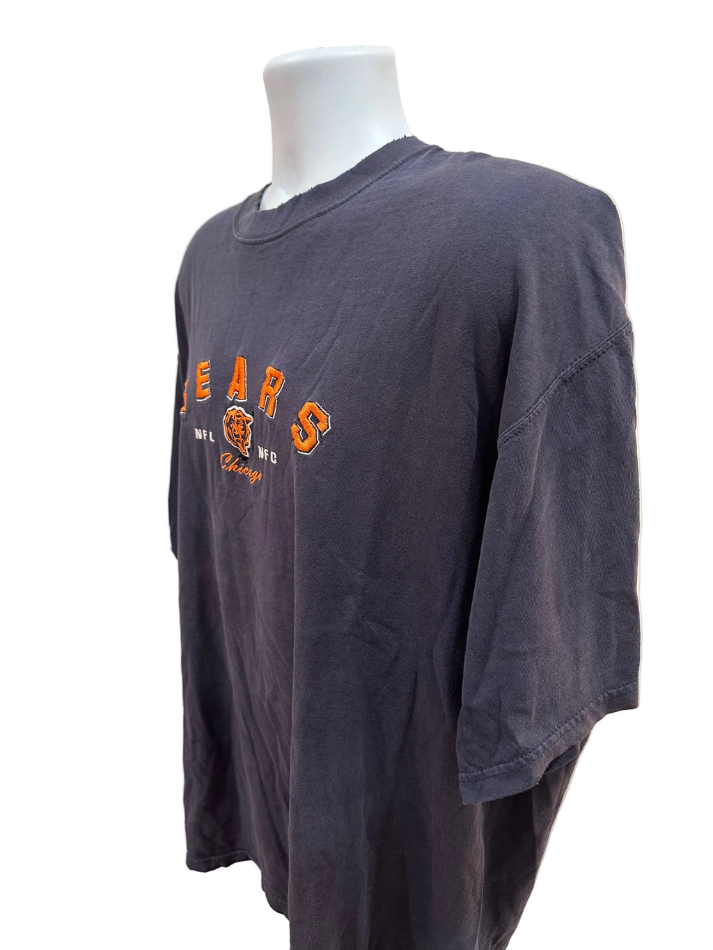 (Men's 2X) 2000s Chicago Bears Spell-out Short Sleeve