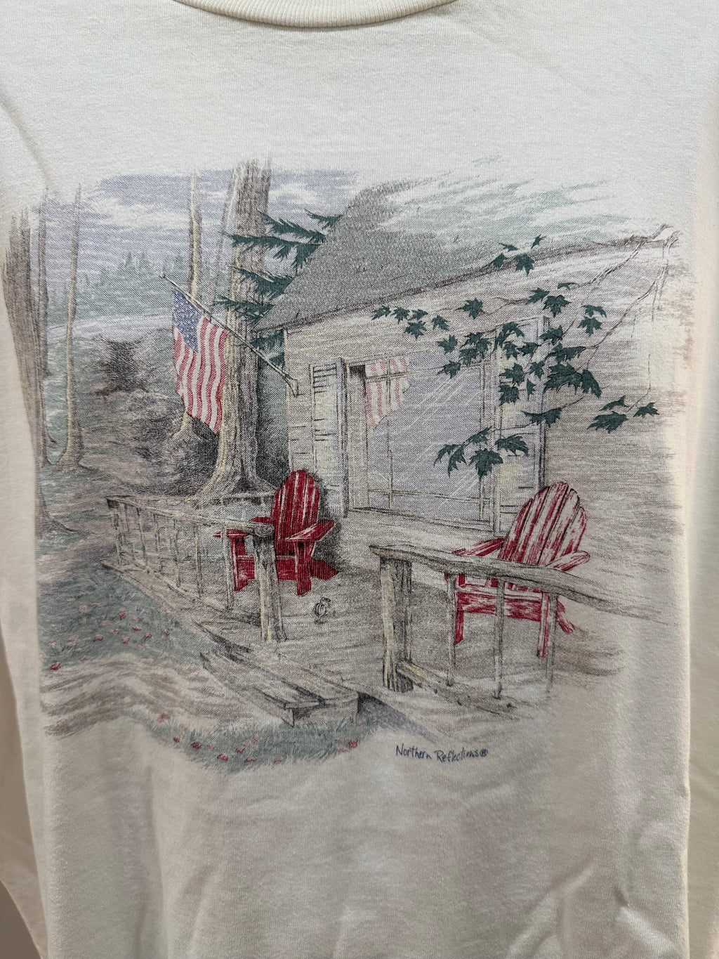 (Men's Large) 90s Northern Reflections Cottage Short Sleeve