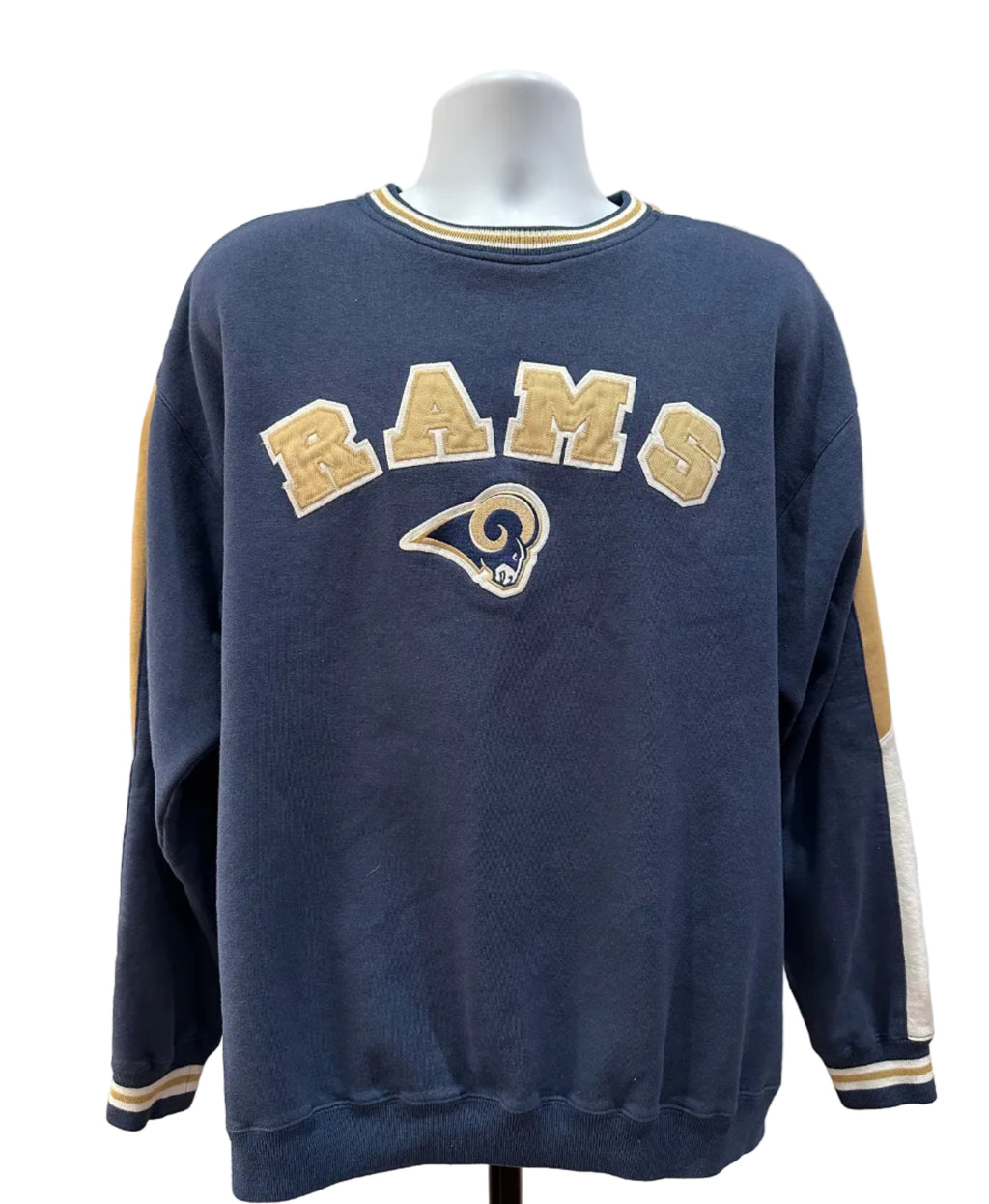 (Men's XL) 2000s St. Louis Rams NFL Crewneck