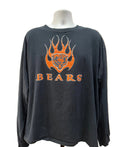 (Men's 2X) 2000s Chicago Bears Flame Long Sleeve