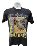 (Men's Medium) 90s Mardi Gras Alligator Short Sleeve