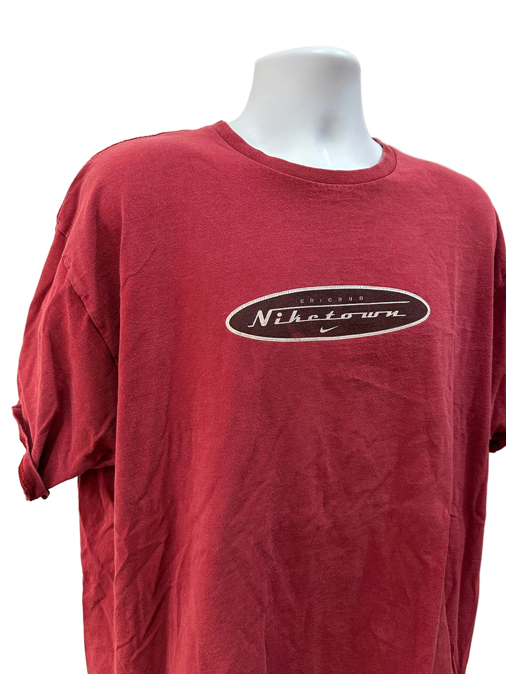 (Mens XL) 2000s Niketown Chicago Short Sleeve