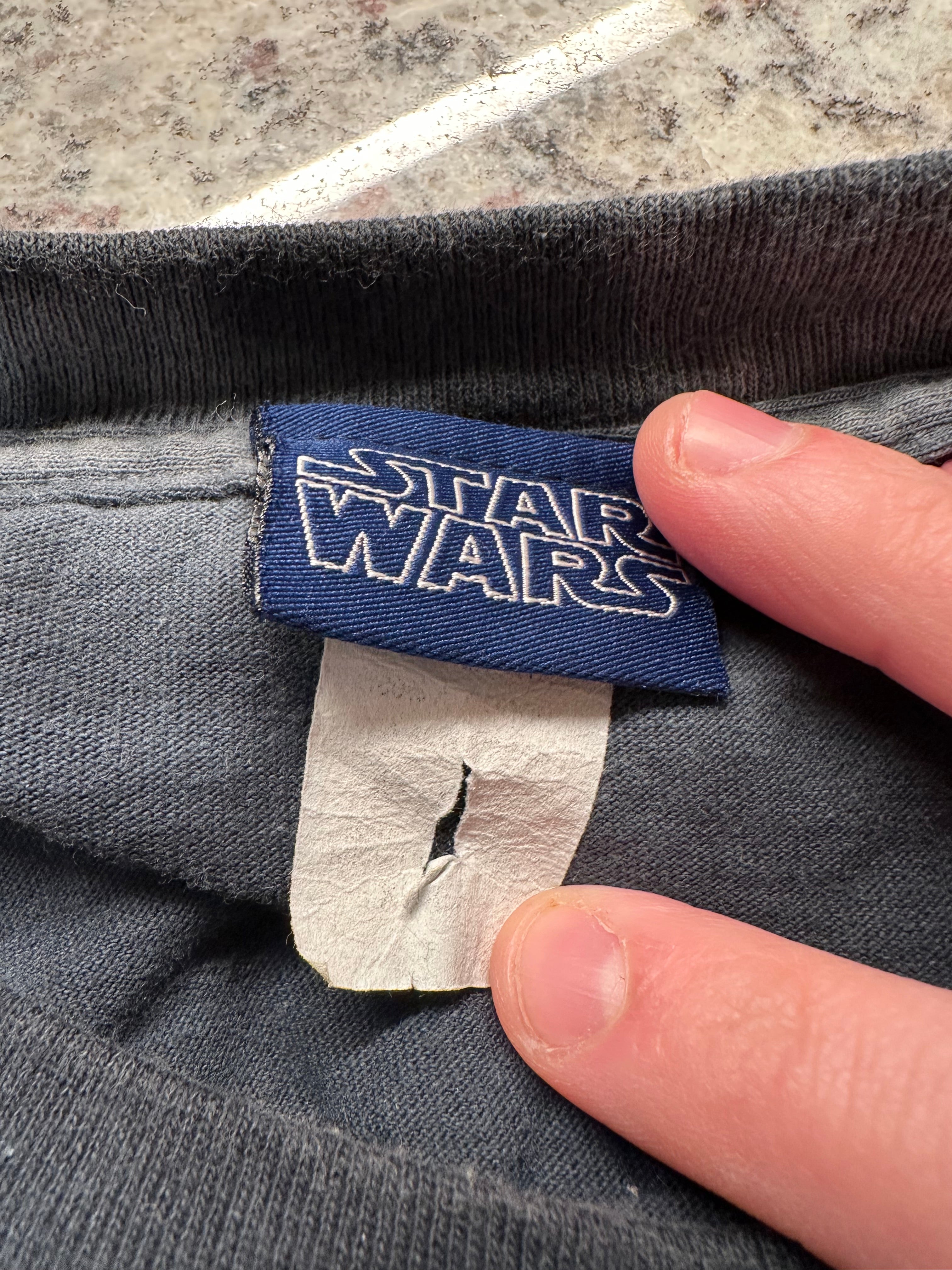 (Mens XL) 2002 Star Wars Boba Fet Movie Promo Short Sleeve