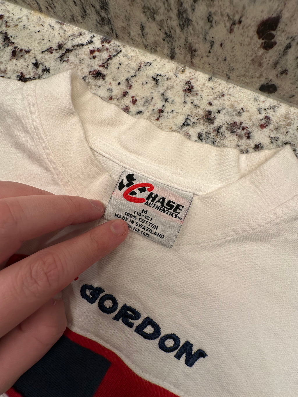 (Kids Medium 10-12) Jeff Gordon Chase Authentics Short Sleeve