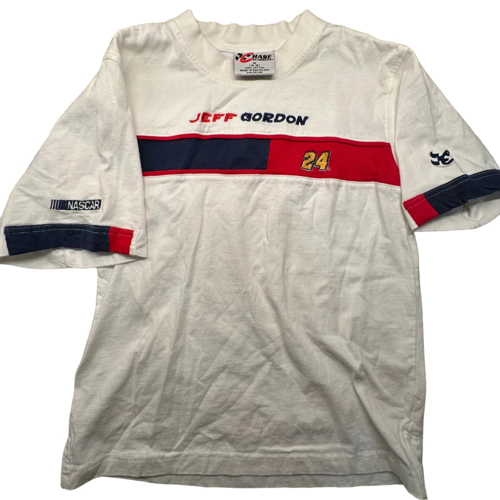 (Kids Medium 10-12) Jeff Gordon Chase Authentics Short Sleeve