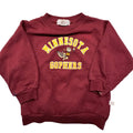 (Kids 2T) 90s Minnesota Gophers Crewneck