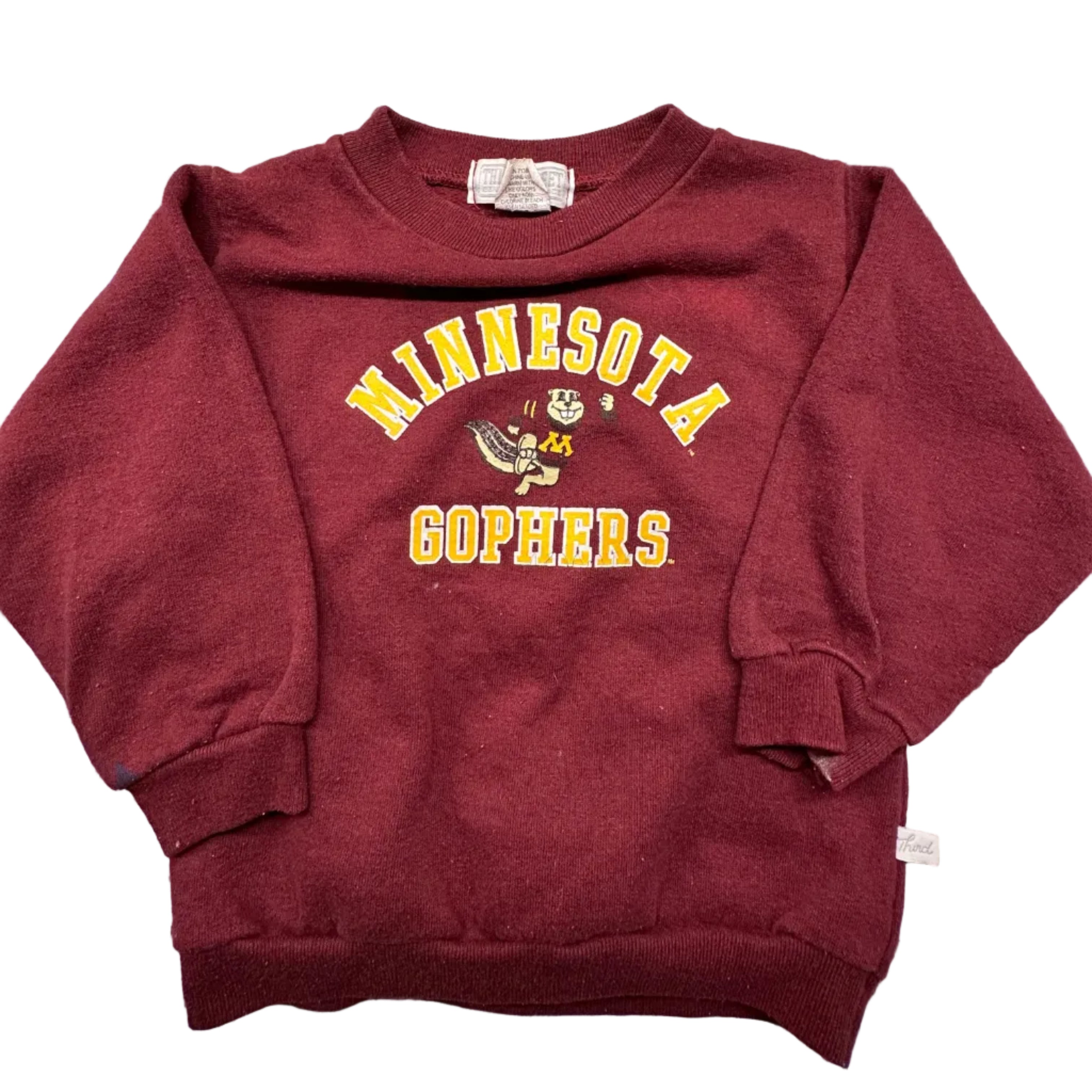 (Kids 2T) 90s Minnesota Gophers Crewneck