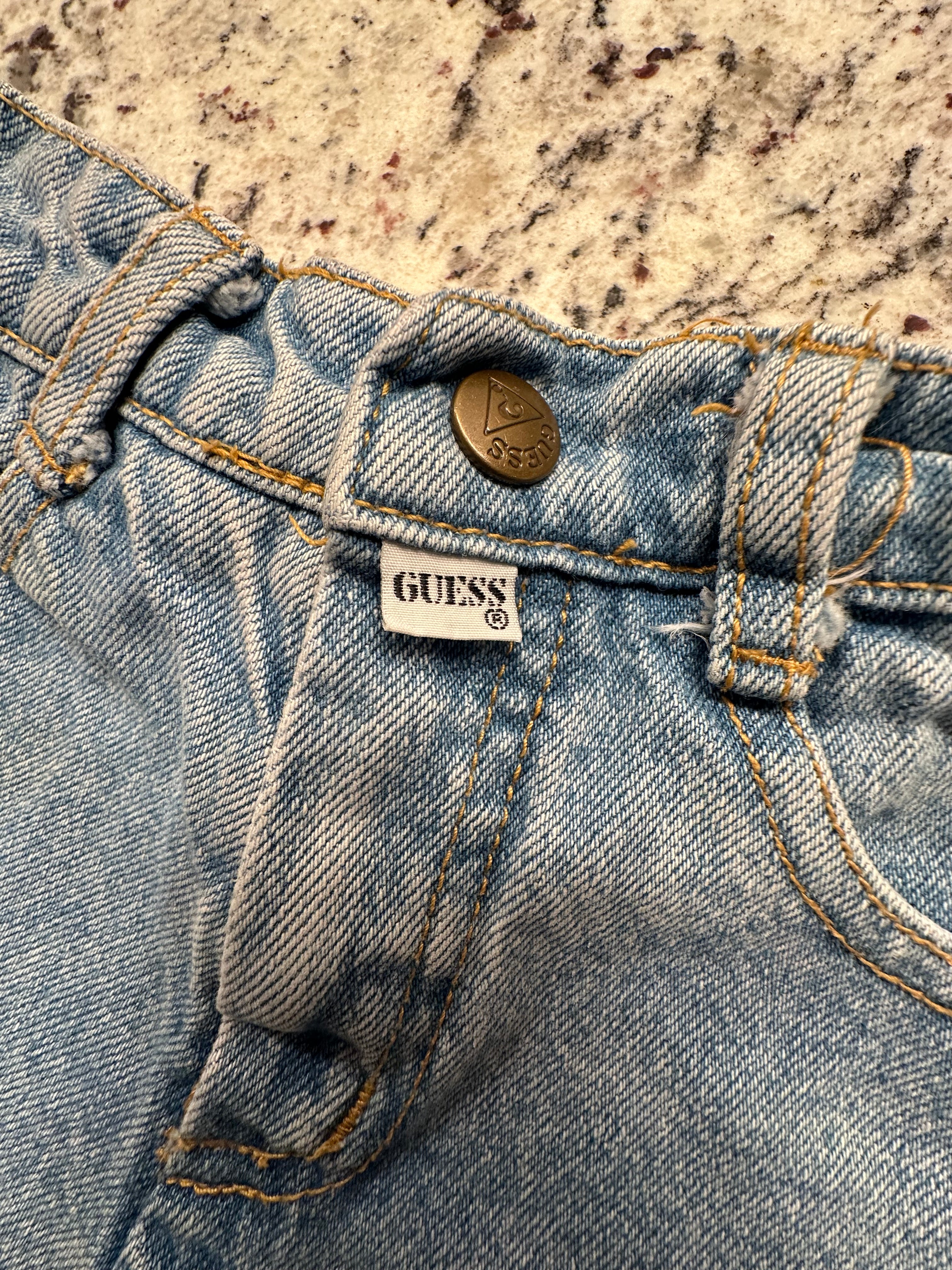 (Kids 18 mos.) Baby Guess Jean Shorts