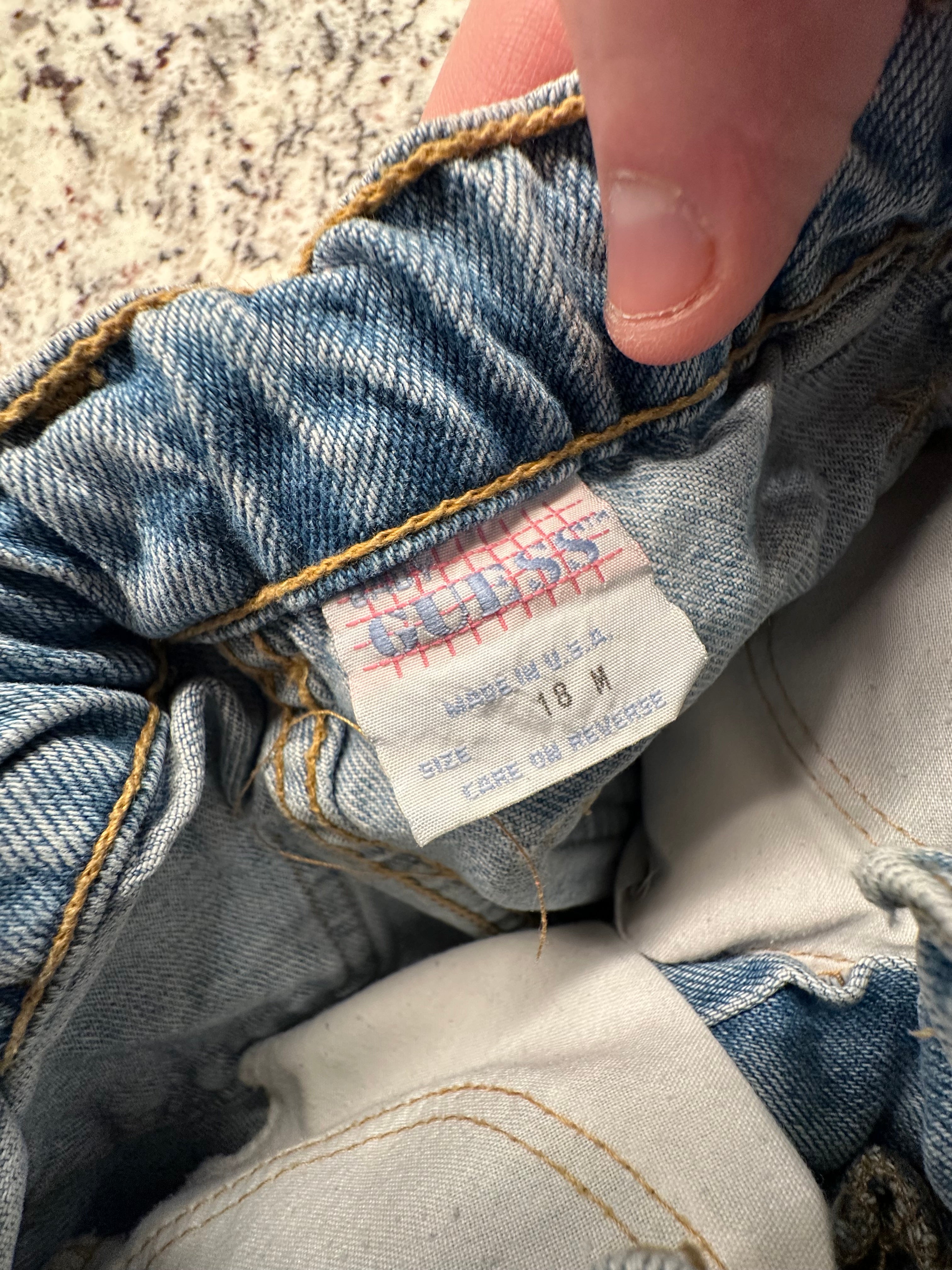 (Kids 18 mos.) Baby Guess Jean Shorts