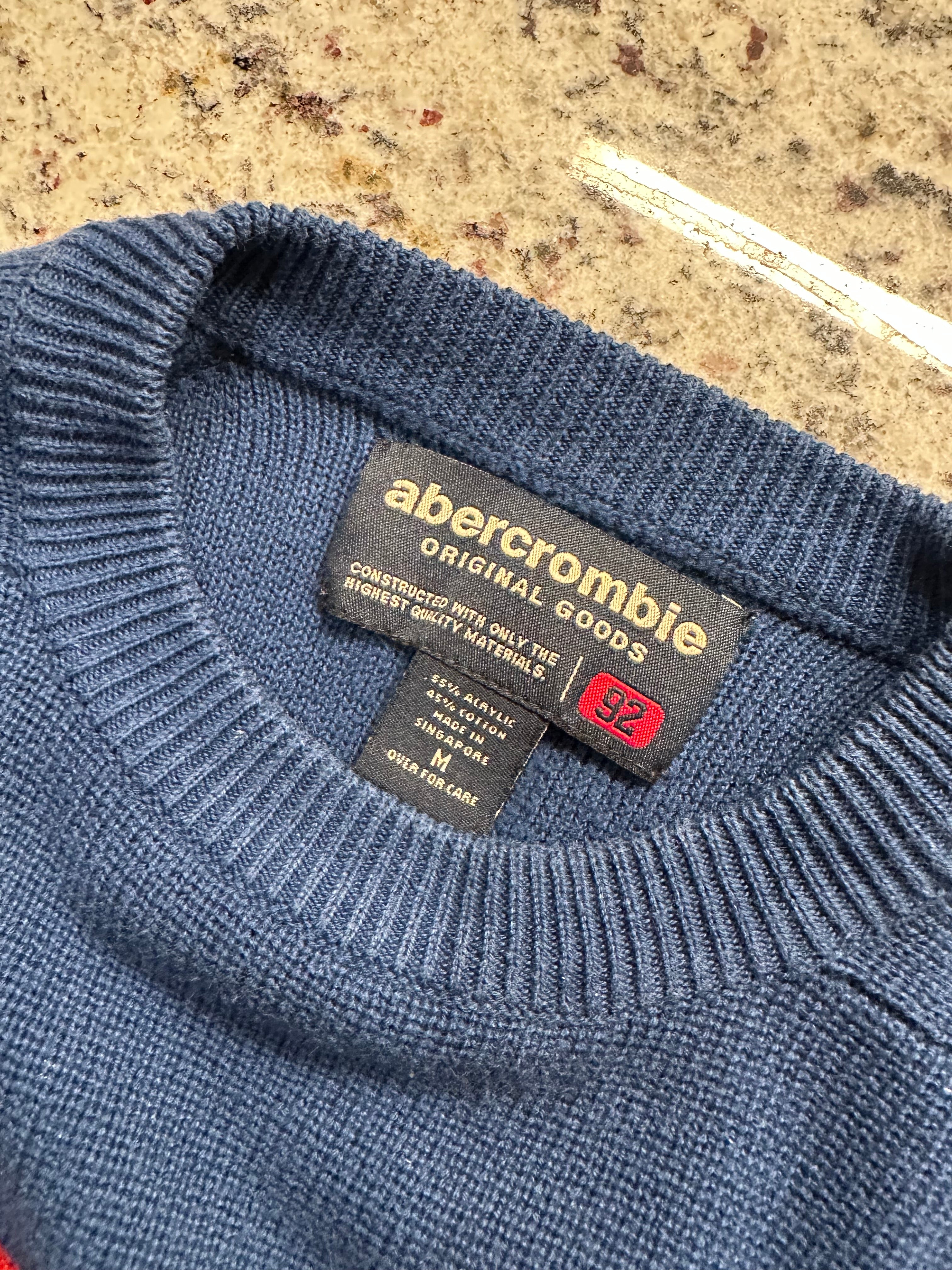 (Women's Medium) 90s Abercrombie Striped Sweater