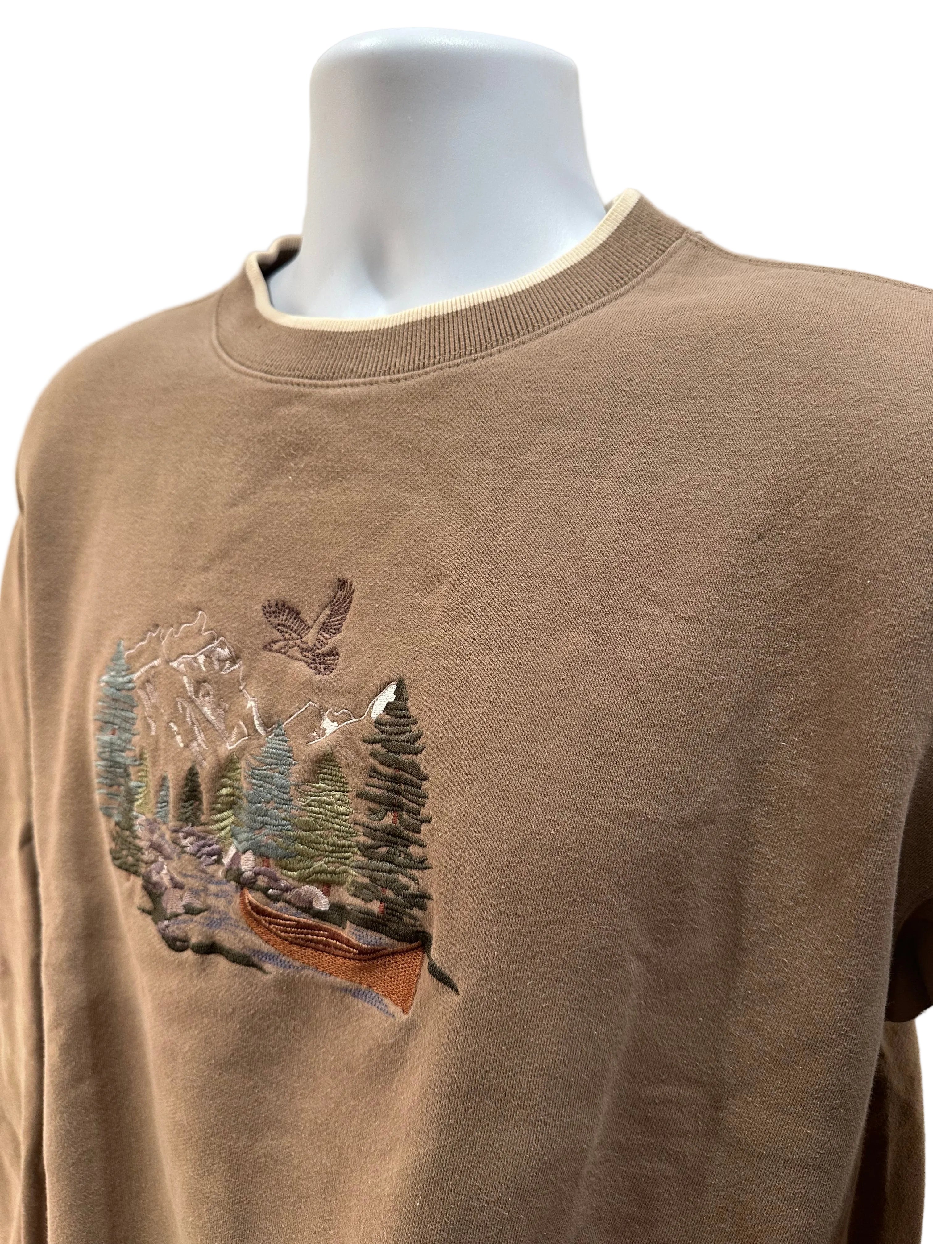(Men's Large) 90s Nature Crewneck