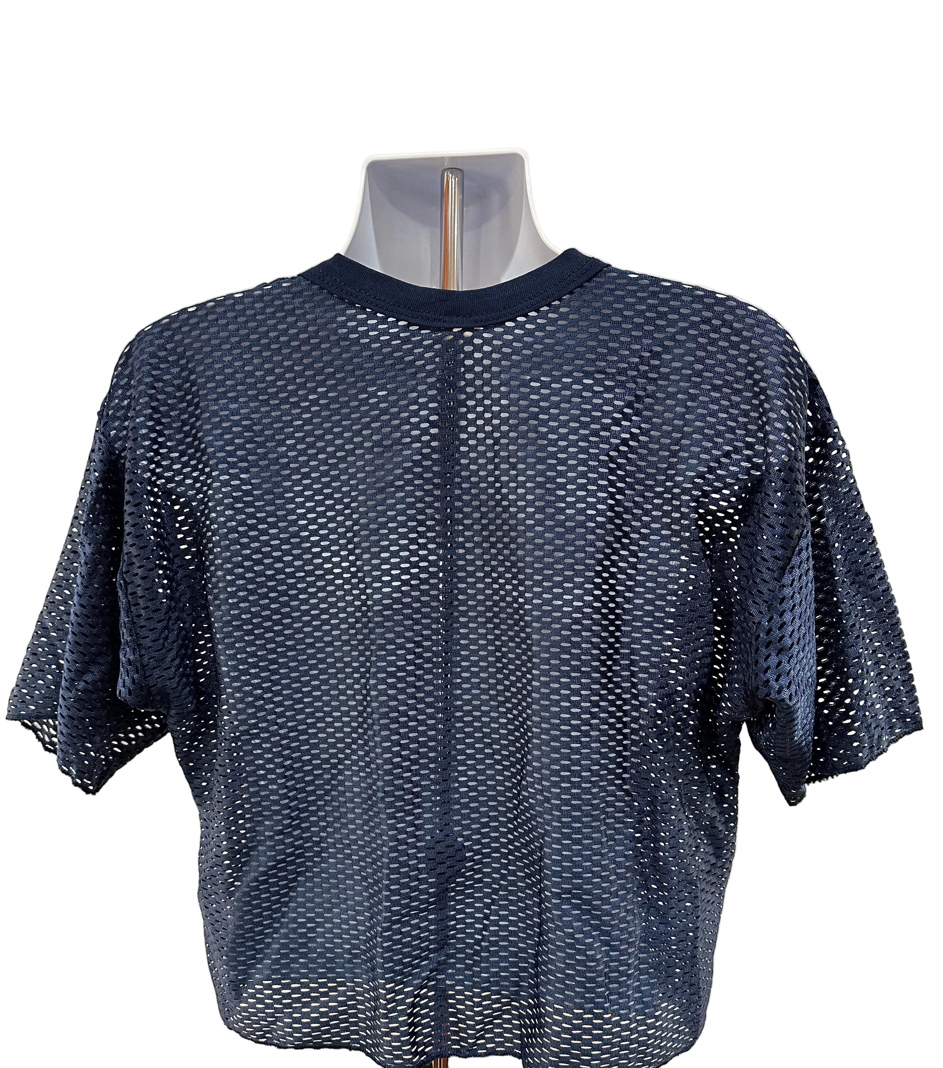 (Men's Large) 90s Chicago Bears Logo 7 Mesh Crop Jersey