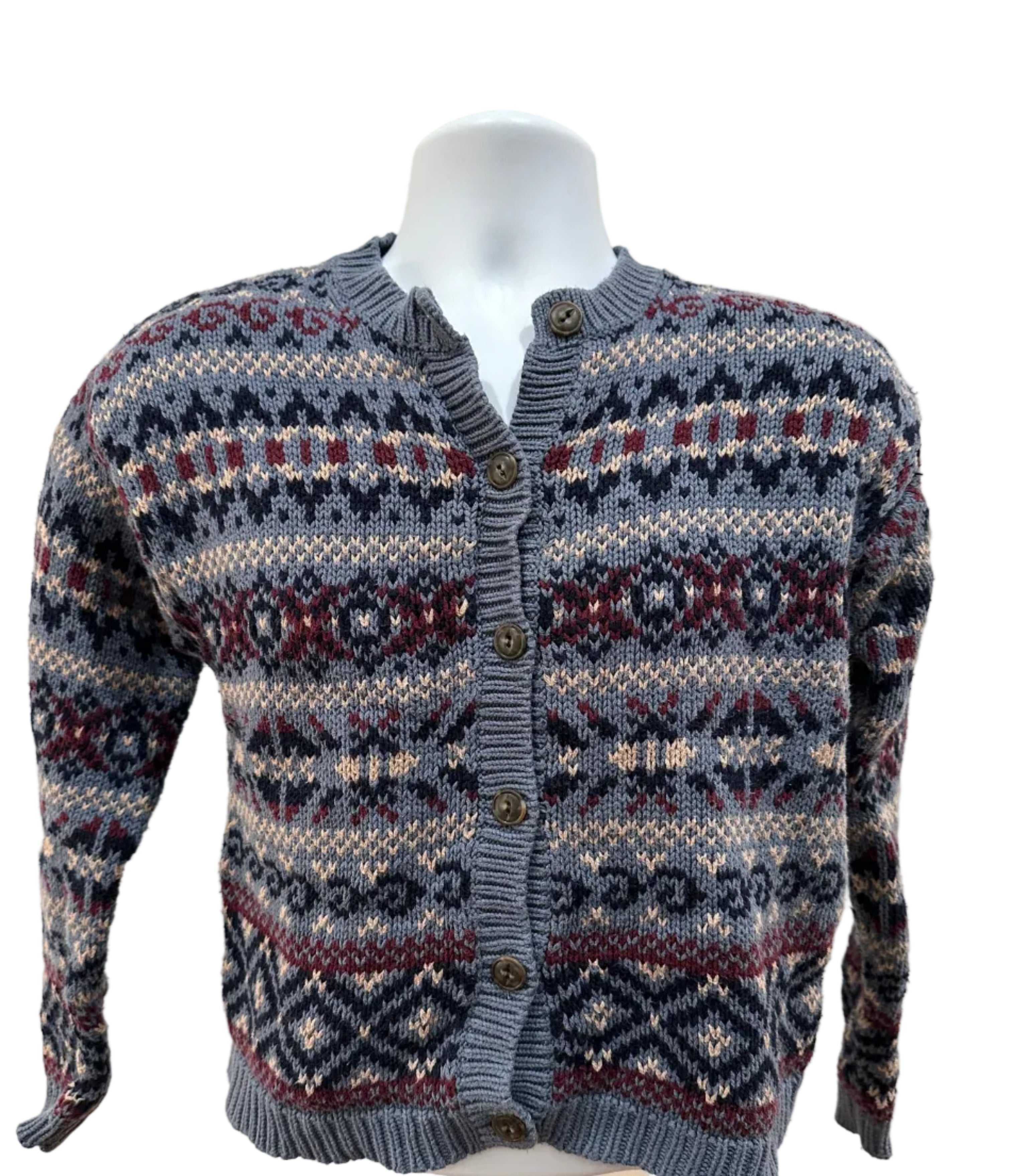 (Women's Small) 90s Eddie Bauer Knit Cardigan