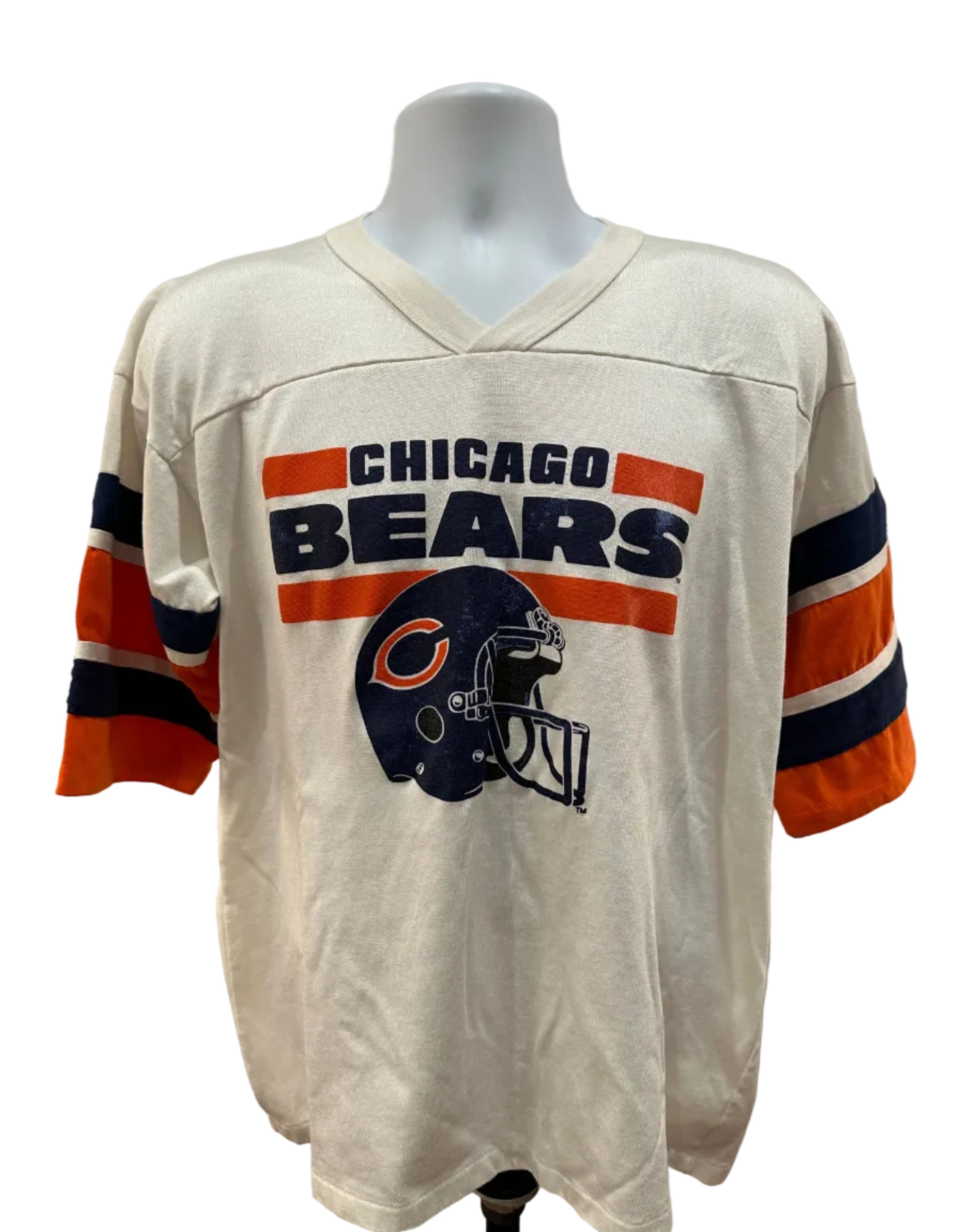 (Men's XL) 80s Chicago Bears 3/4 Sleeve Jersey