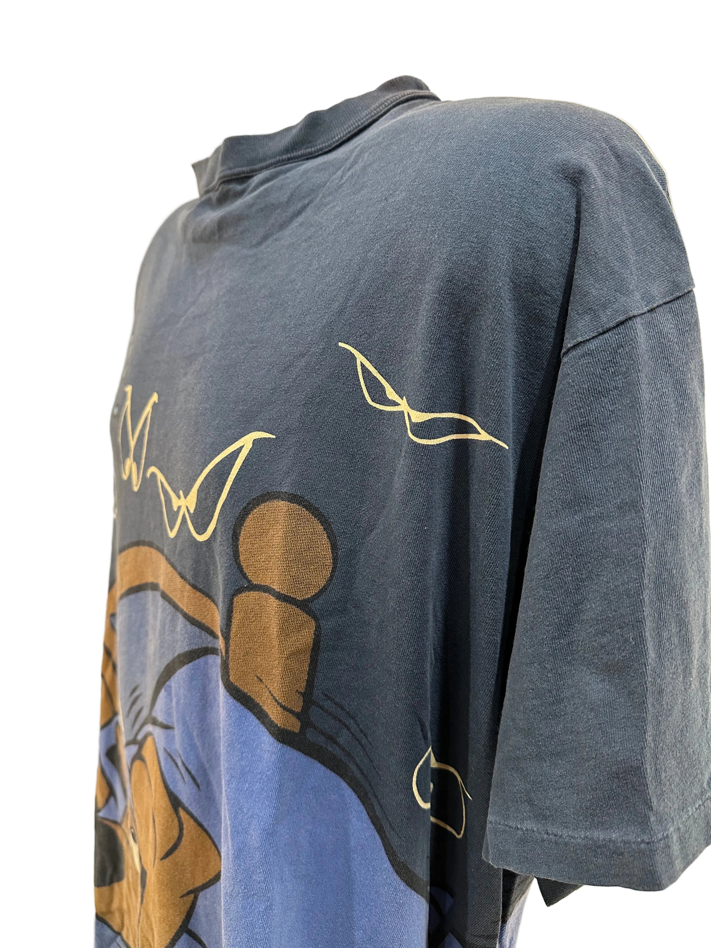 (Men's XL) 1998 Scooby Doo AOP Sleep Shirt