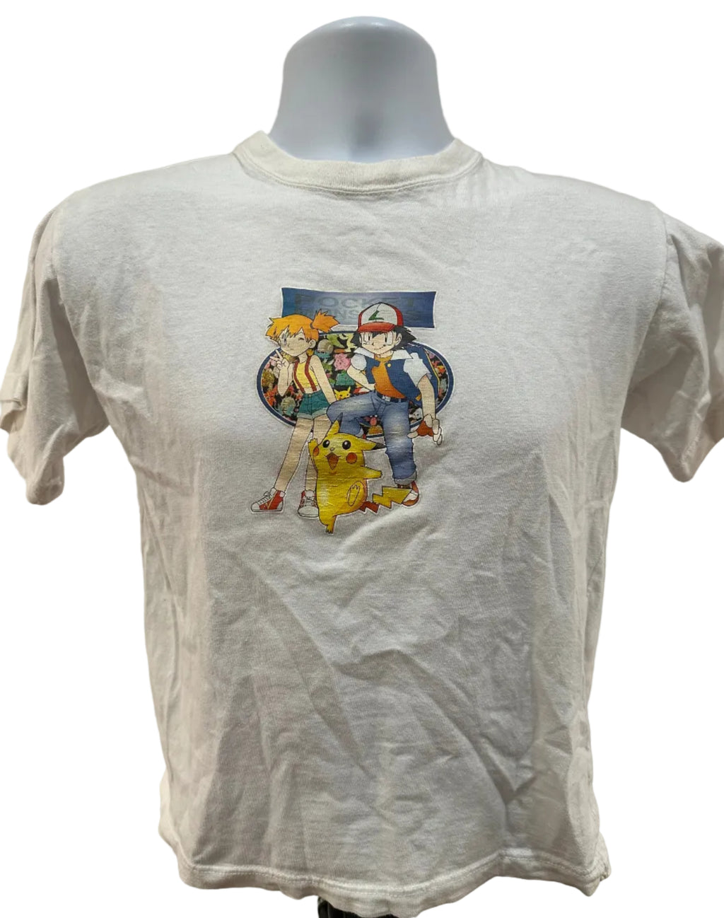 (Kids Medium) Vintage 2000s Pokemon Short Sleeve