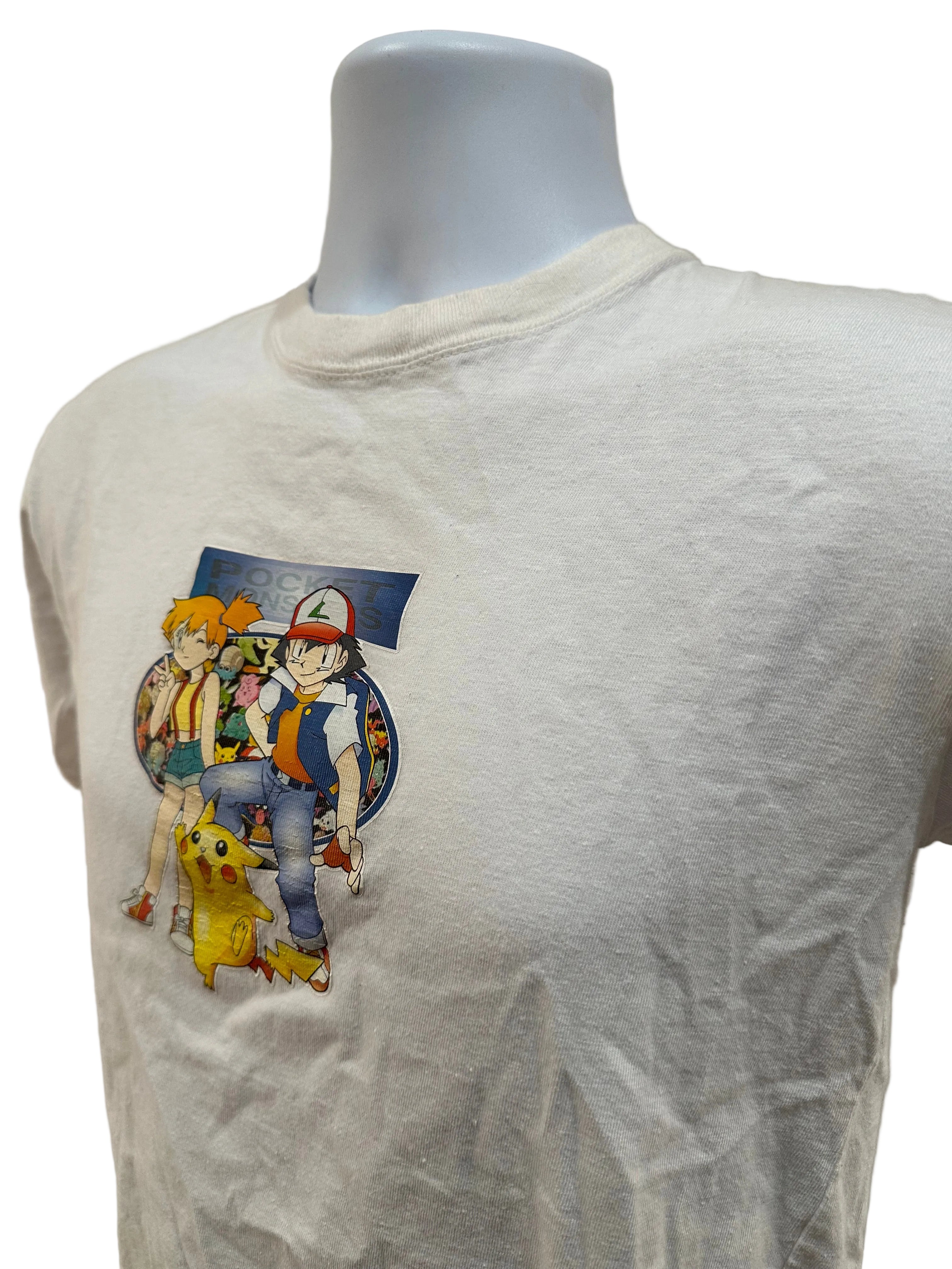 (Kids Medium) Vintage 2000s Pokemon Short Sleeve