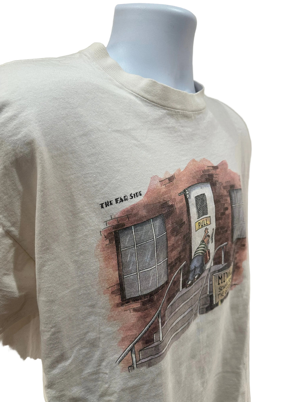 (Men's XL) 1990s Far Side Comic Short Sleeve