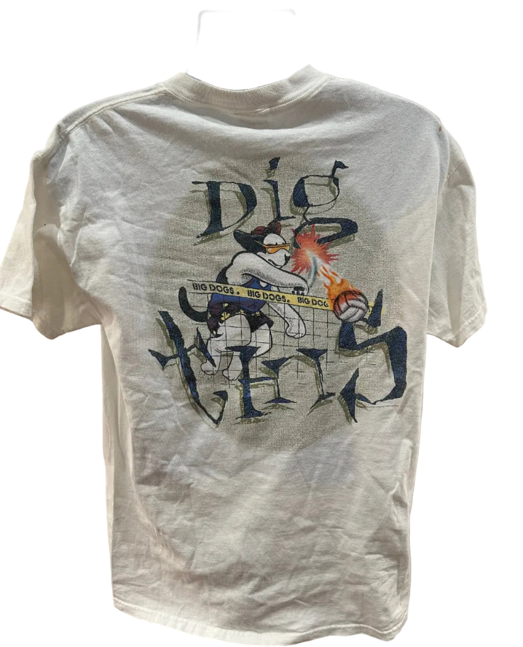 (Men's Large) 90s Big Dogs "Dig This" Short Sleeve