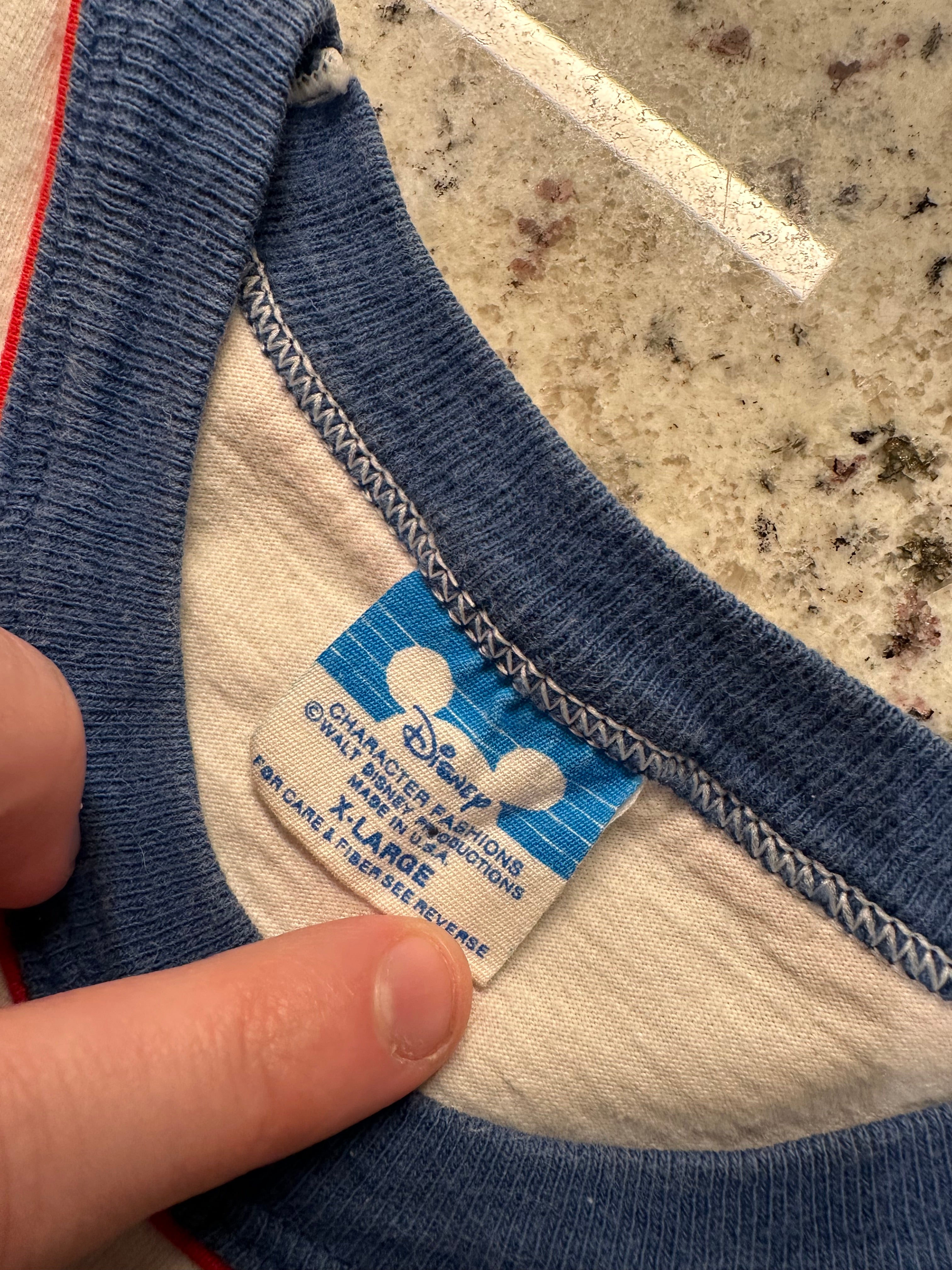 (Kids XL) 1984 Mickey Mouse Olympics Ringer