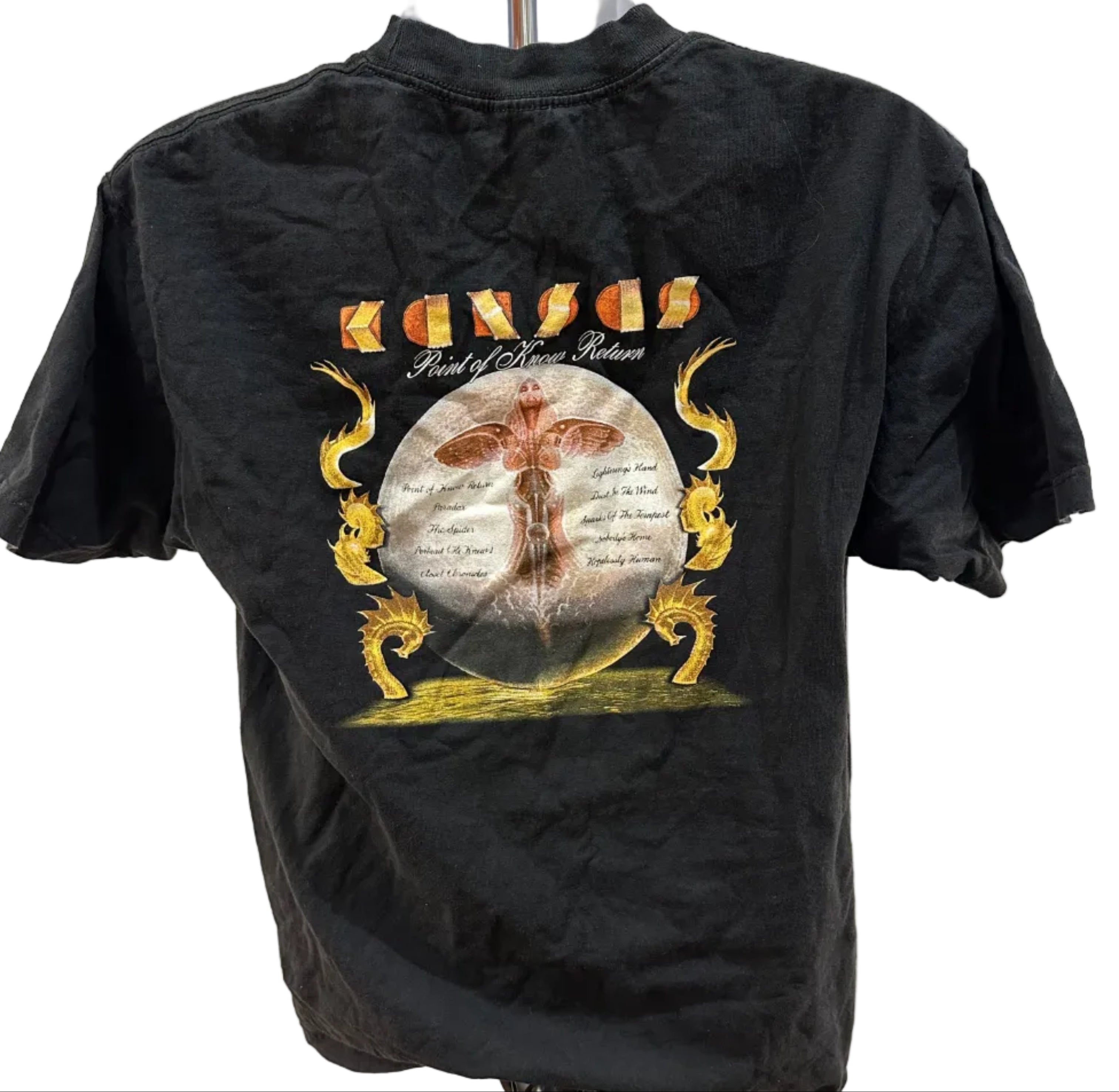 (Men's Large) 2000s Kansas "Point of No Return" Short Sleeve