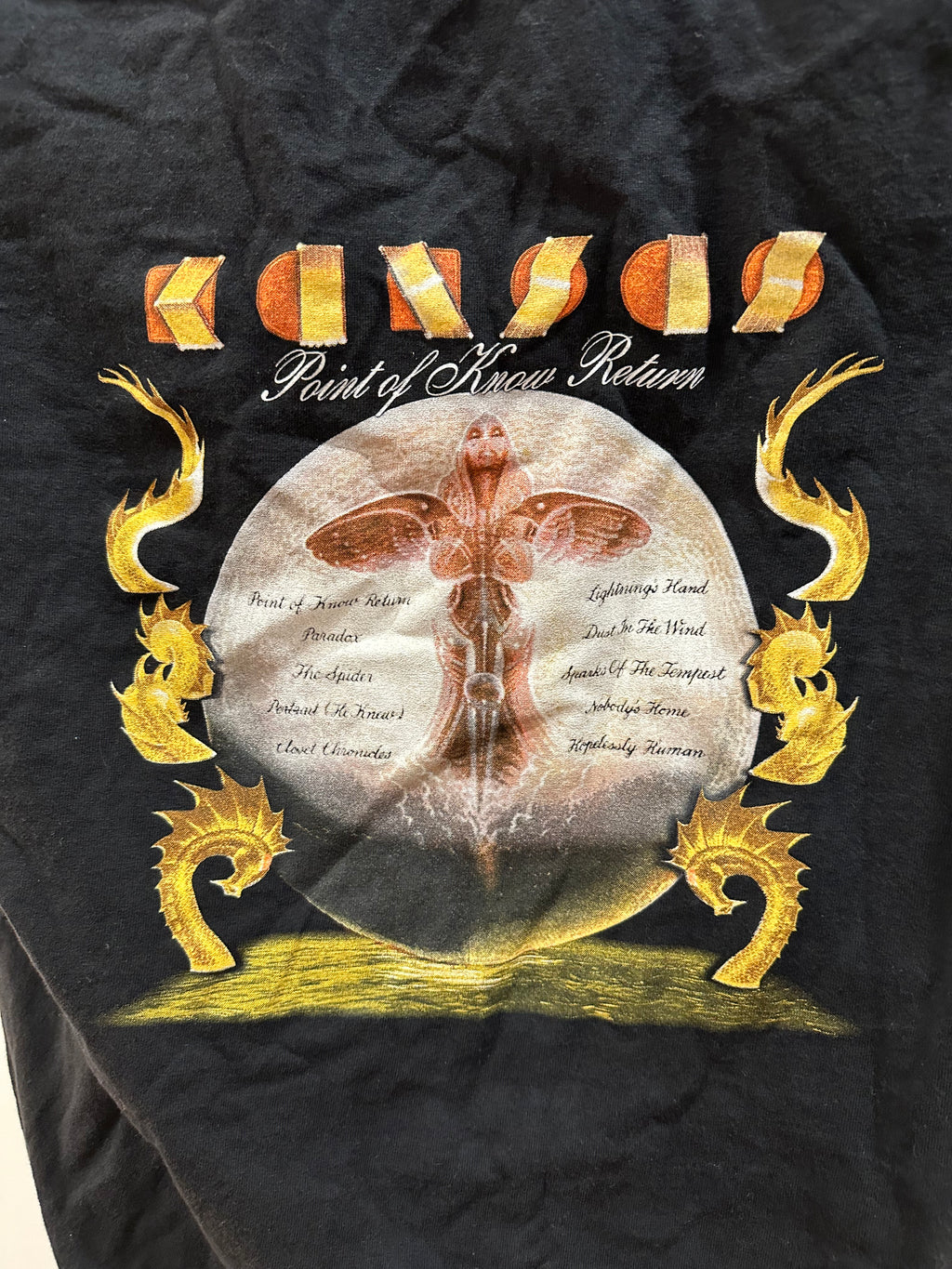 (Men's Large) 2000s Kansas "Point of No Return" Short Sleeve