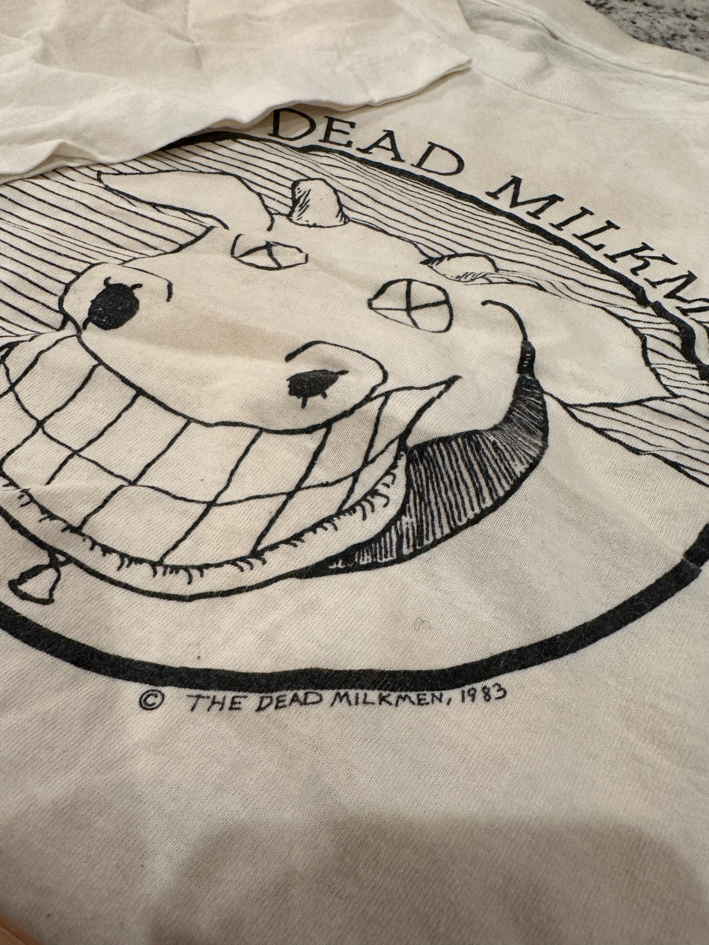 (Mens Large) 1983 The Dead Milkmen Band Tee