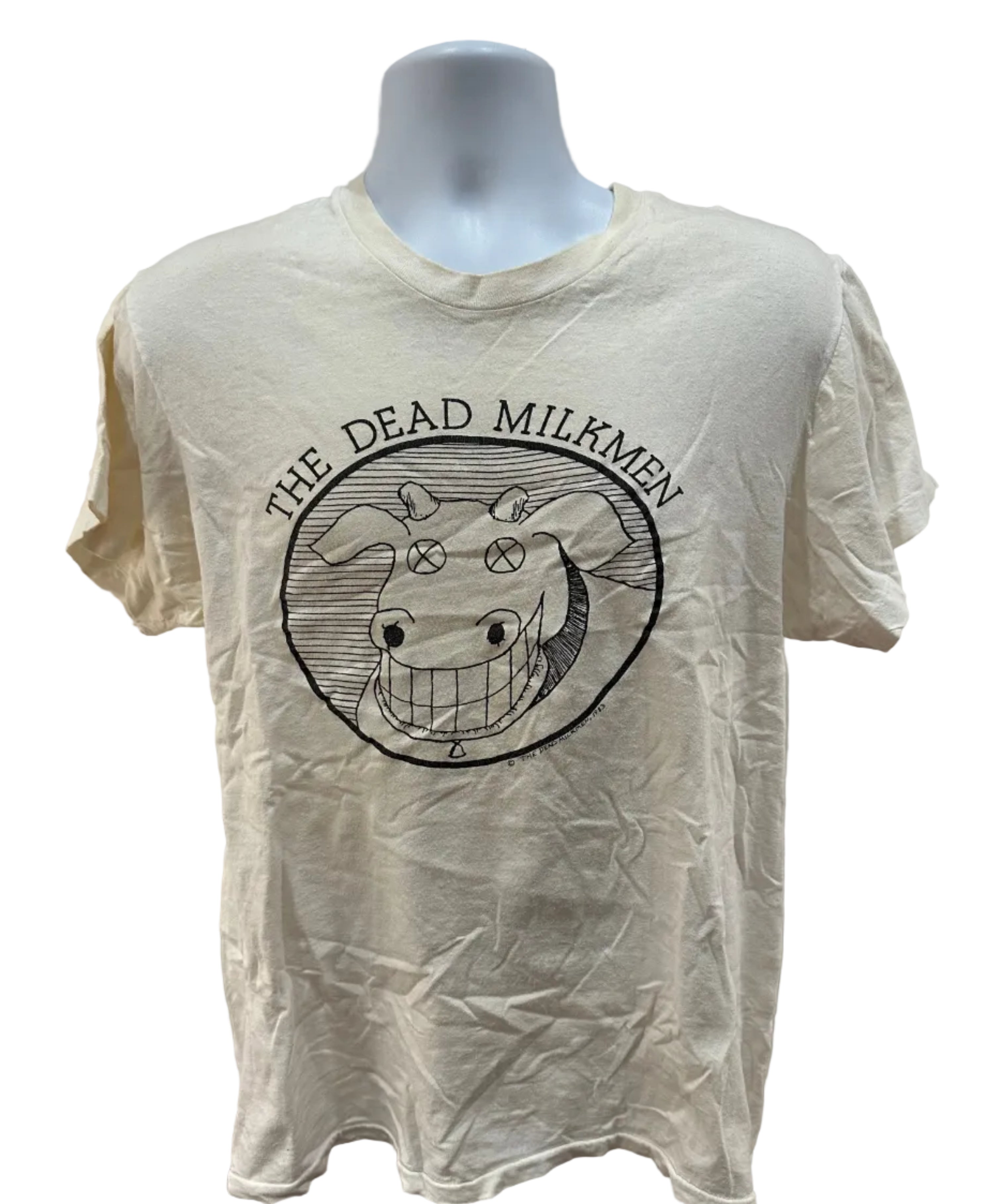 (Mens Large) 1983 The Dead Milkmen Band Tee