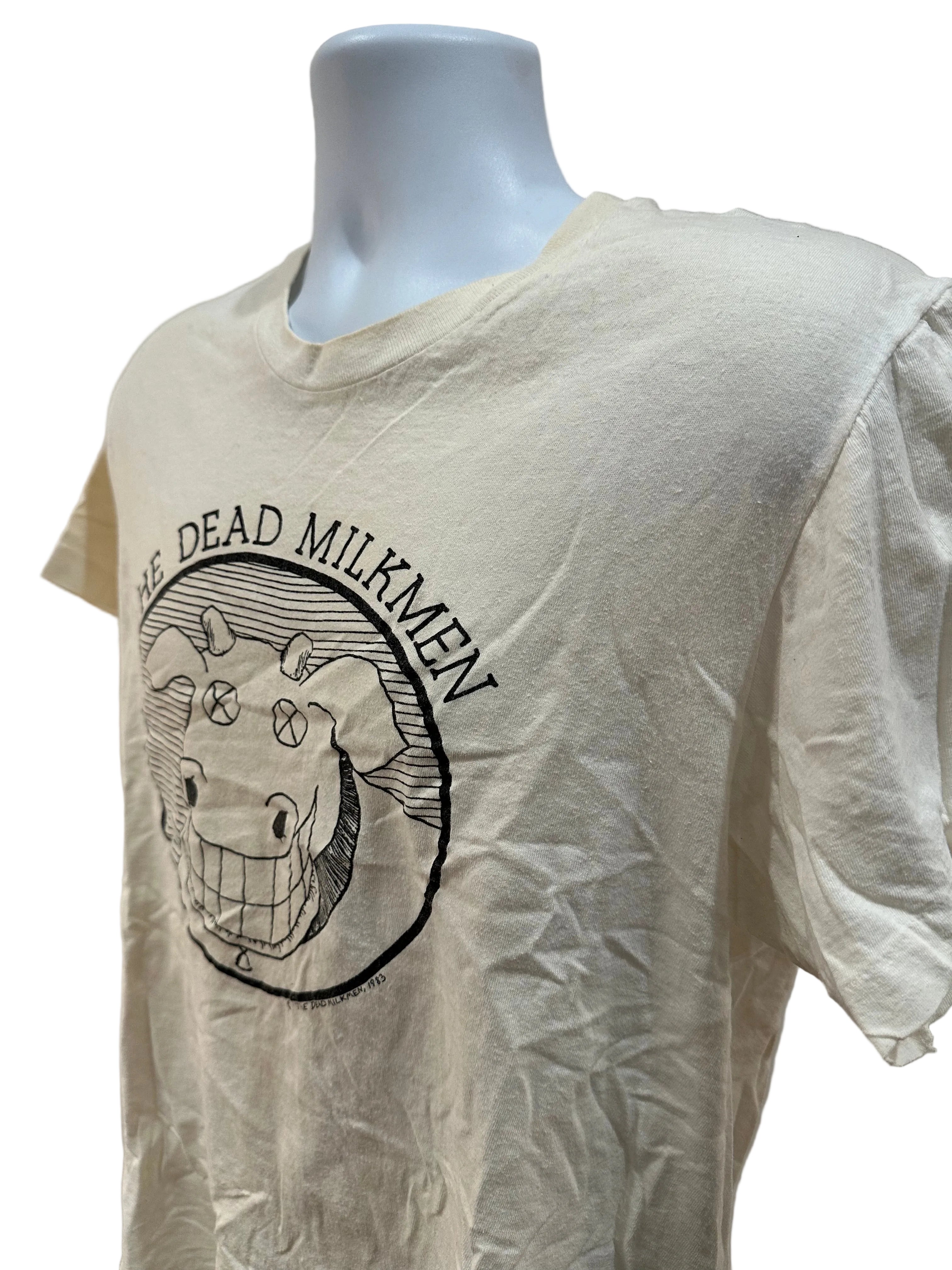 (Mens Large) 1983 The Dead Milkmen Band Tee