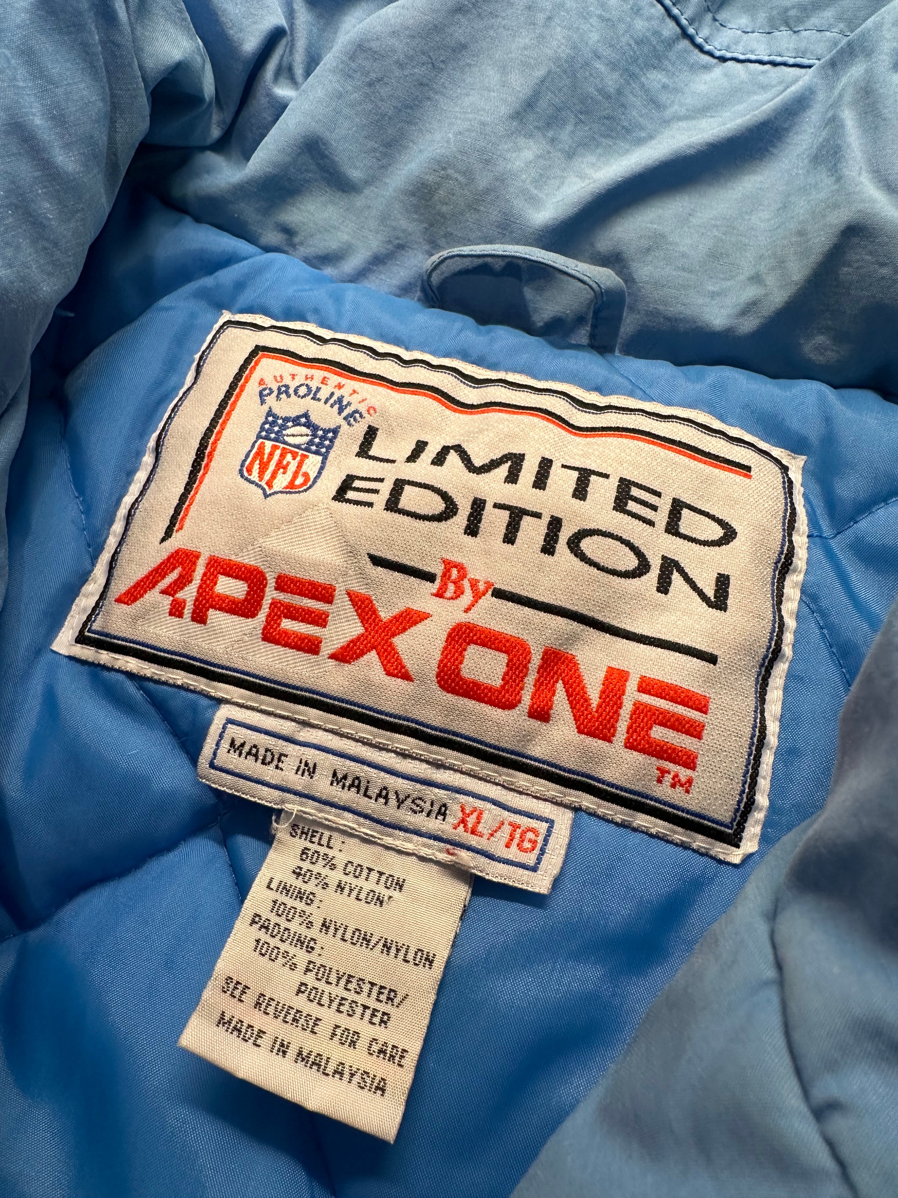 (Men's XL) Vintage 90s Houston Oilers Apex One Coat