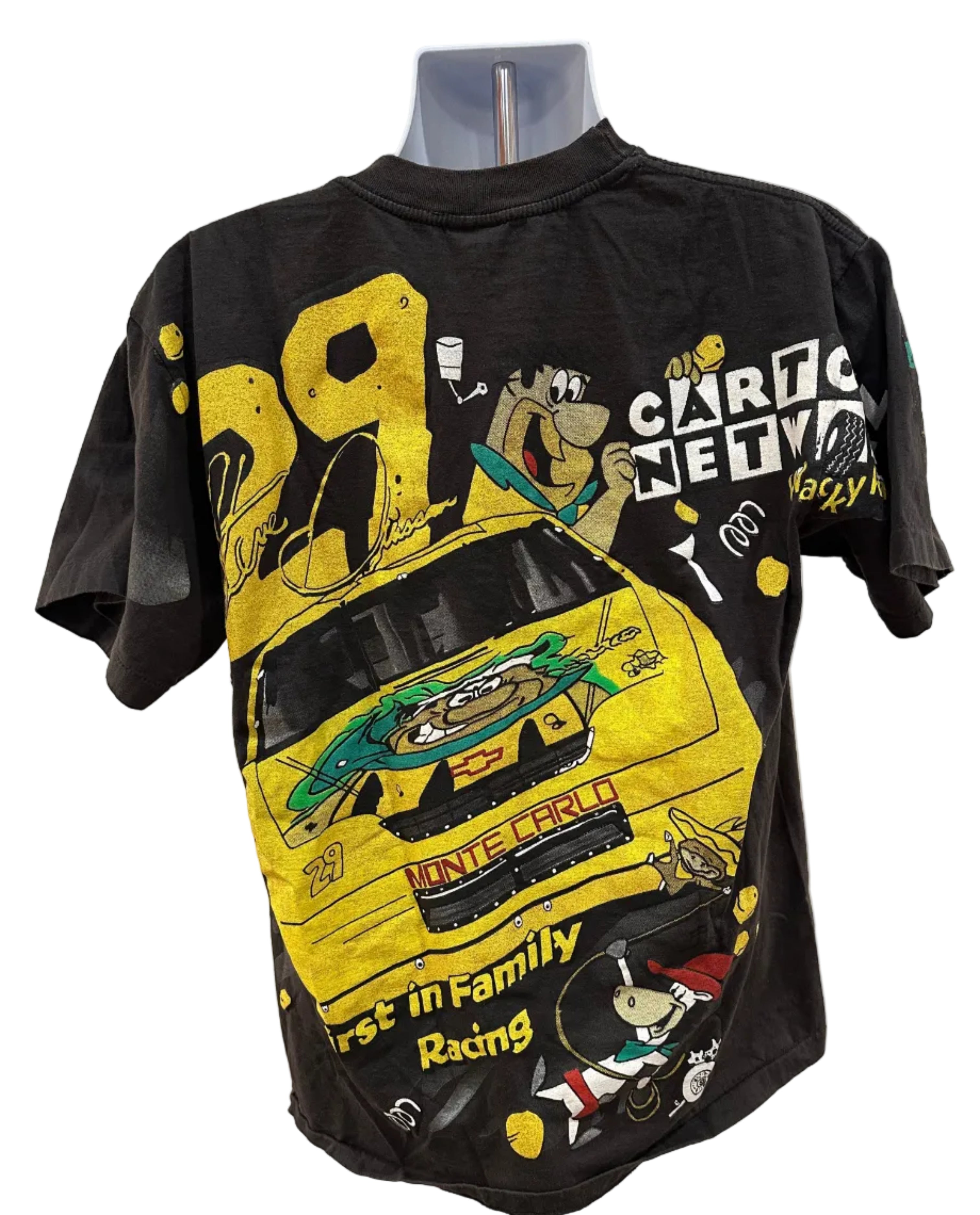 (Men's XL) 1996 Flintstones Racing AOP