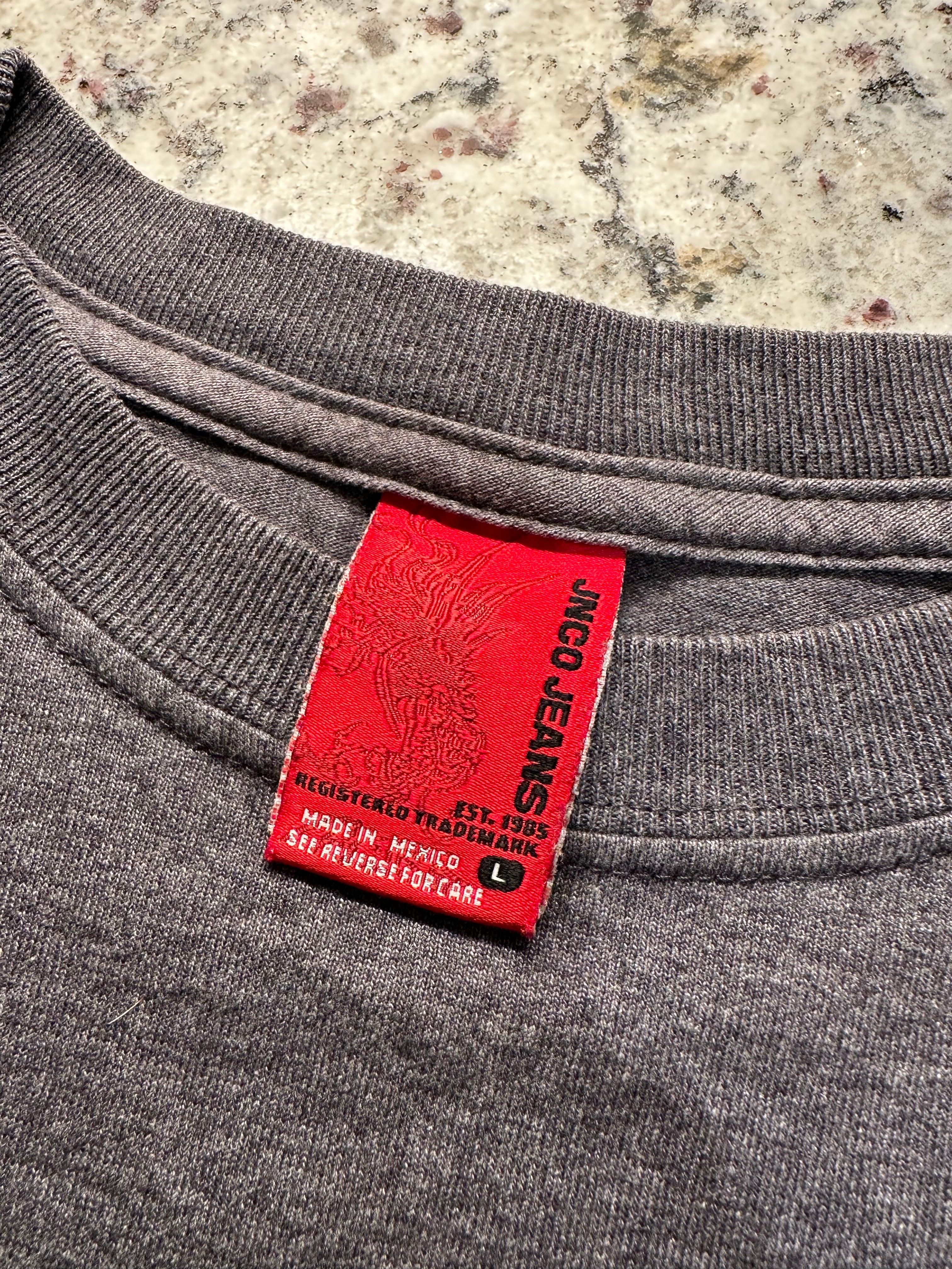 (Men's Large) 2000s JNCO Skull Short Sleeve