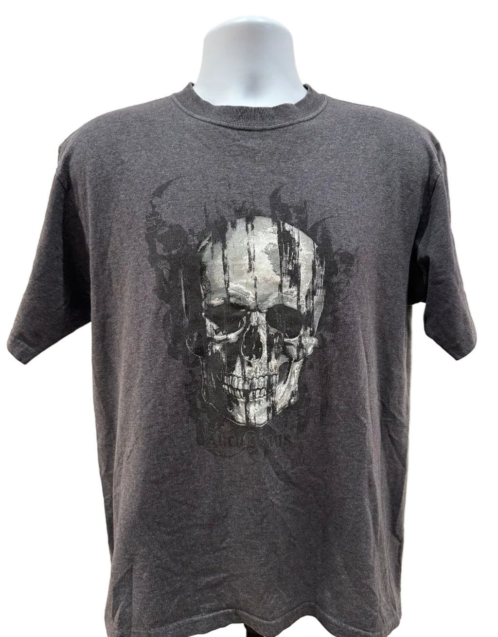 (Men's Large) 2000s JNCO Skull Short Sleeve